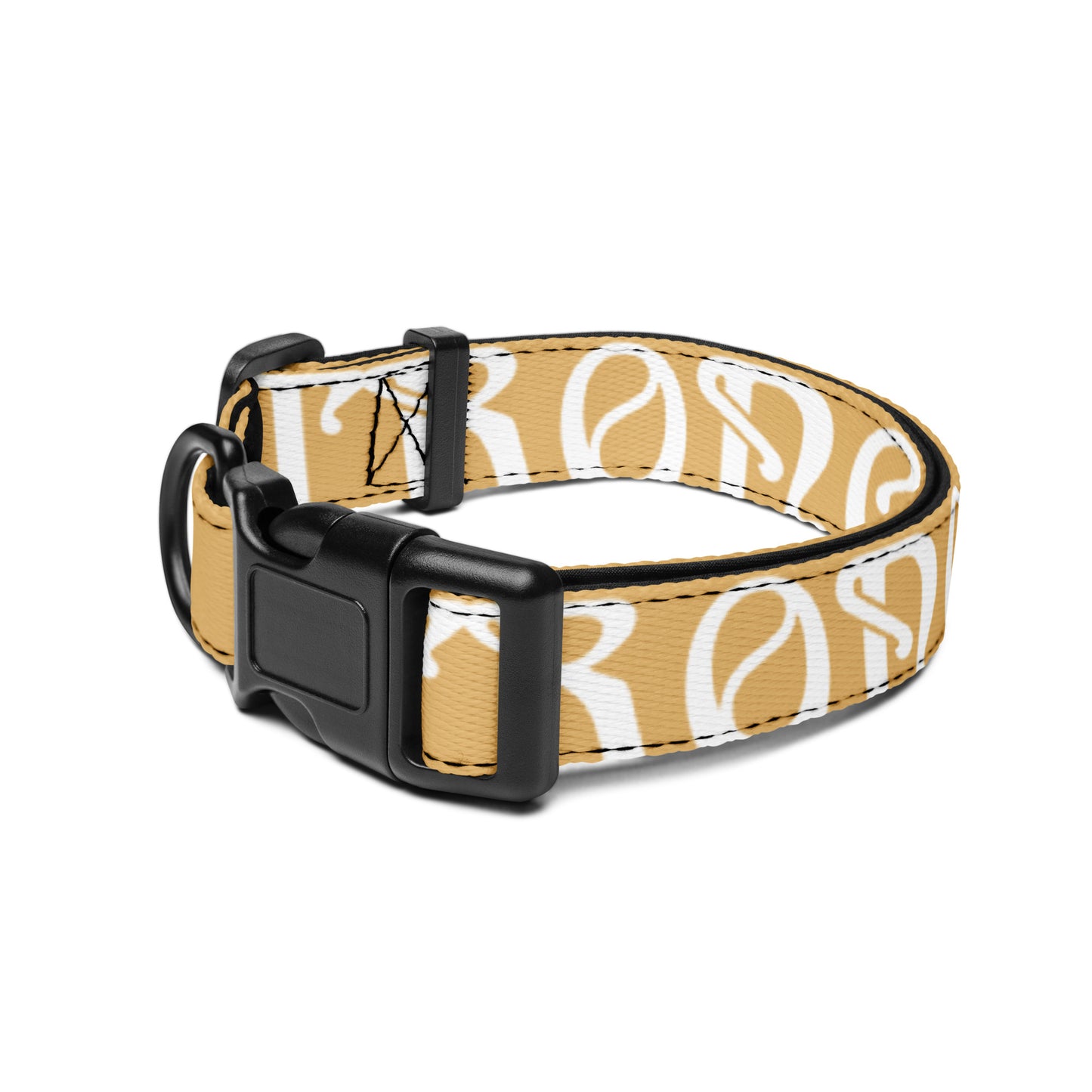 “STRONG” Fawn Pet Collar W/White Font