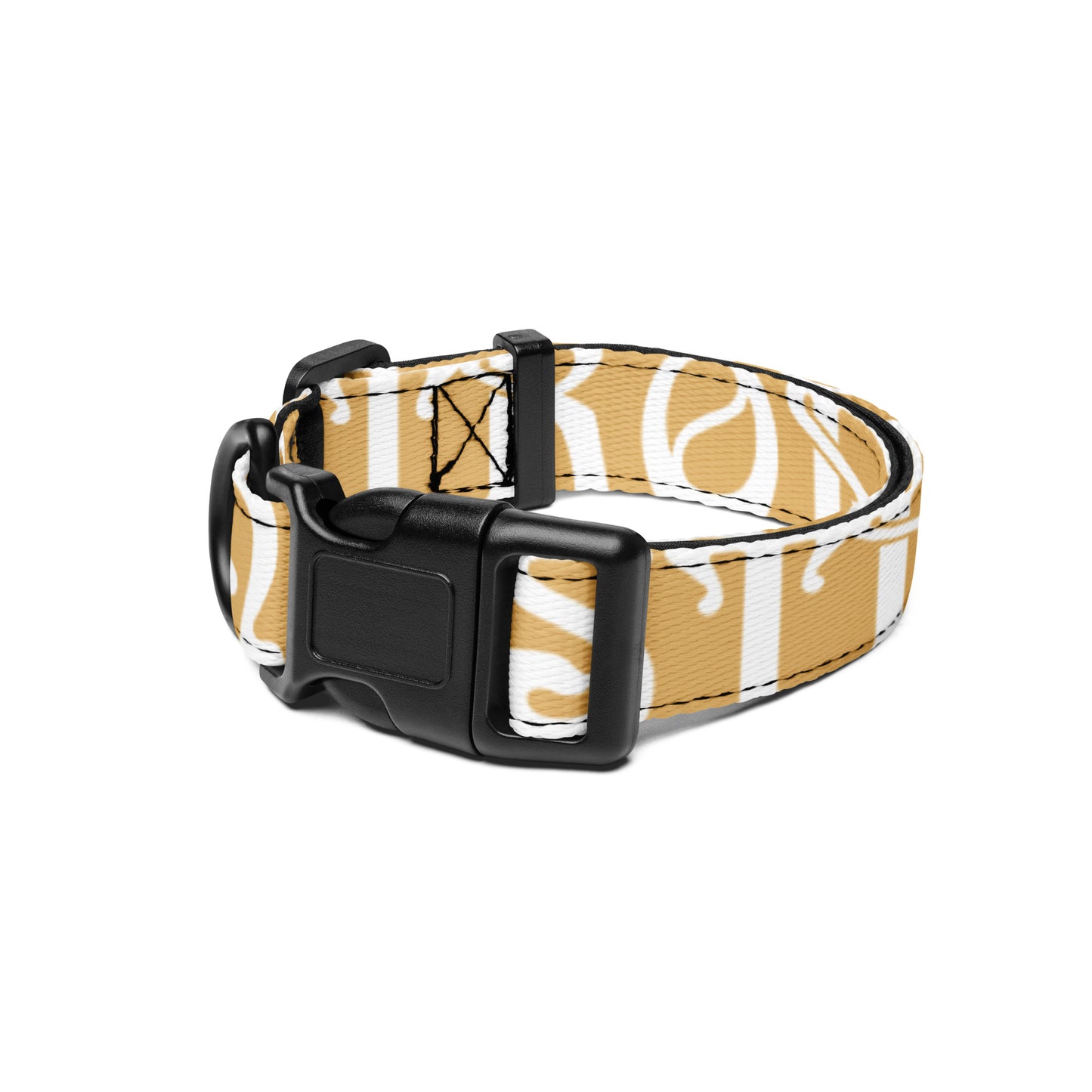 “STRONG” Fawn Pet Collar W/White Font