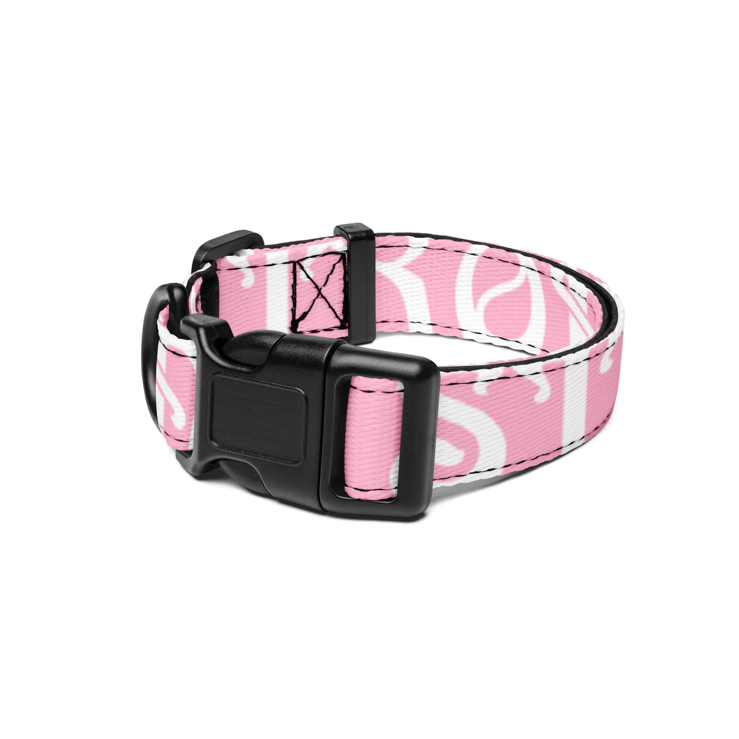 “STRONG” Cotton Candy Pet Collar W/White Font