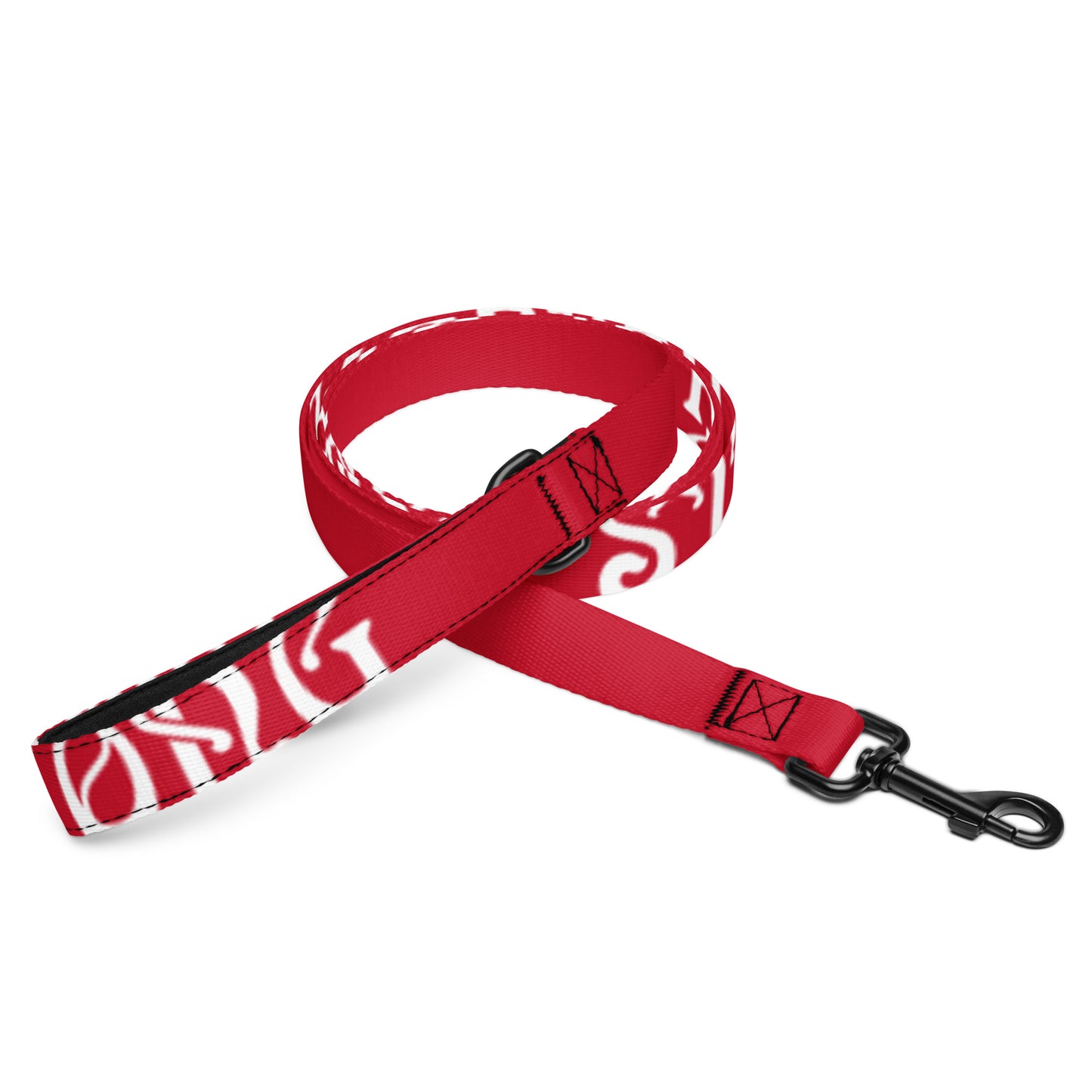 “STRONG” Red Pet Leash W/White Font