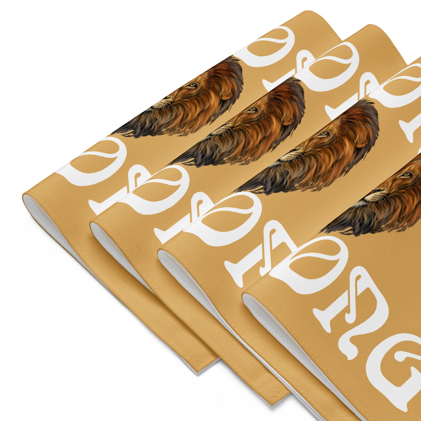 “STRONG”Fawn Placemat Set W/White Font