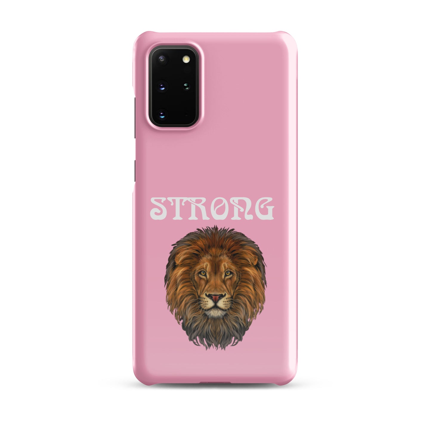 “STRONG”Cotton Candy Snap Case for Samsung®W/White Font