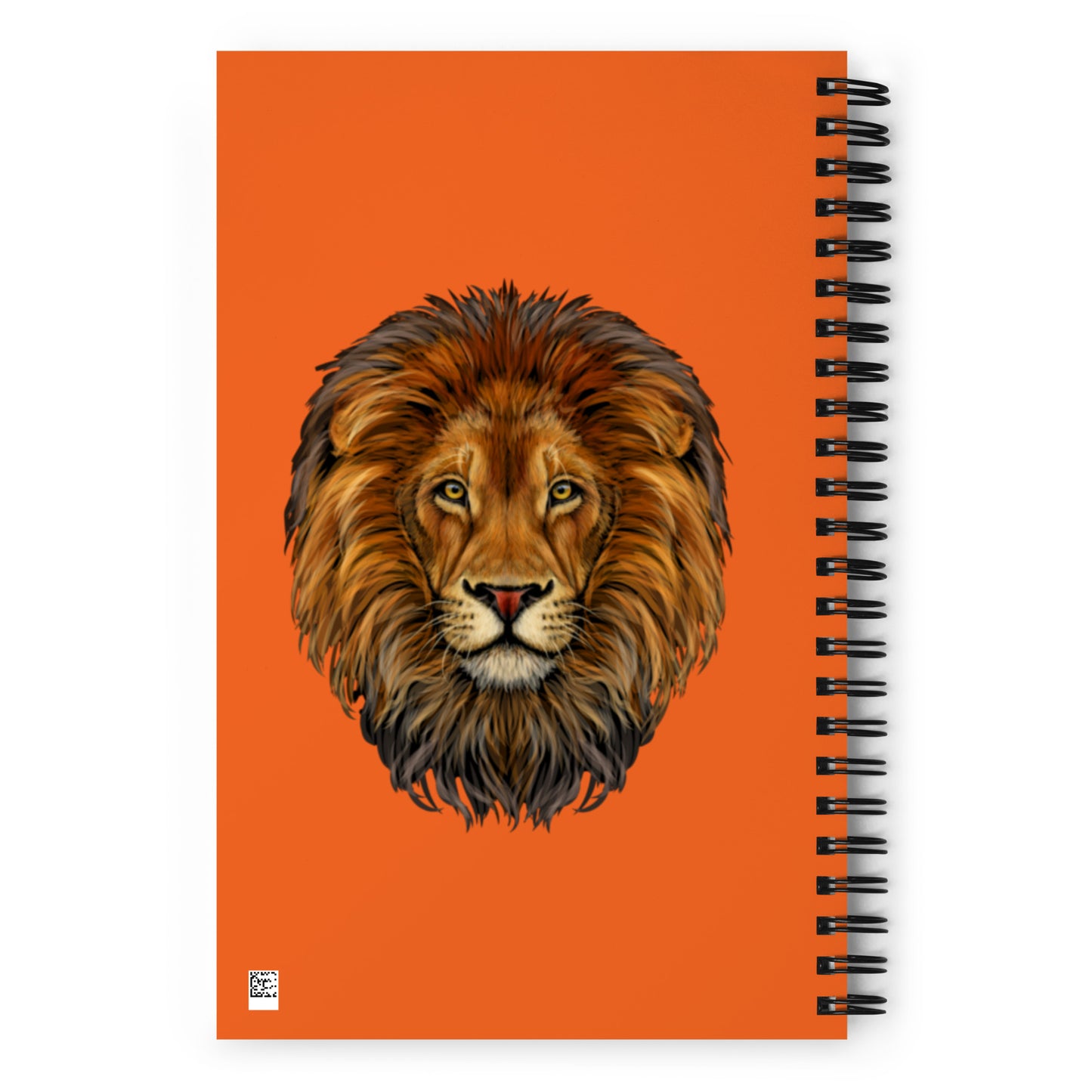 “STRONG”Orange Spiral Notebook
