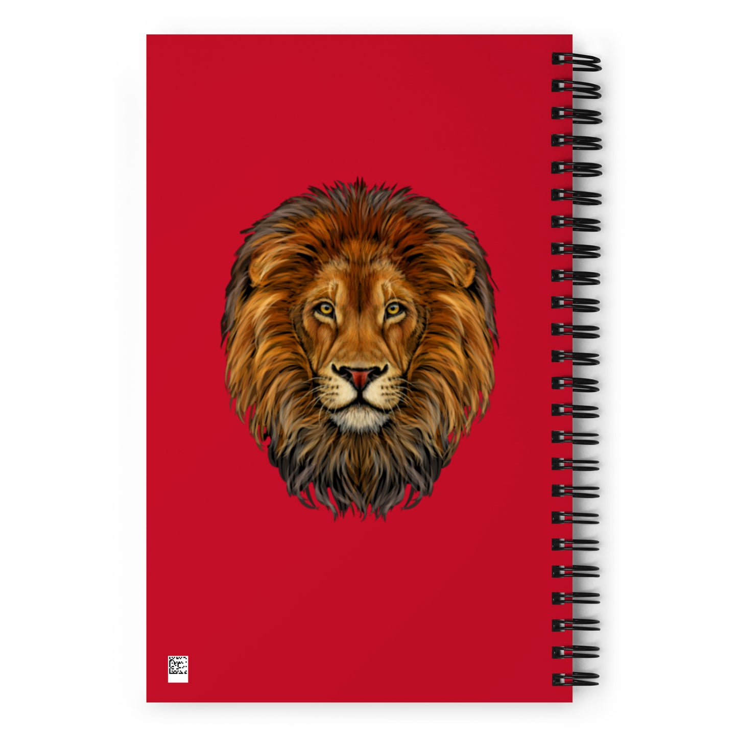 “STRONG”Red Spiral Notebook