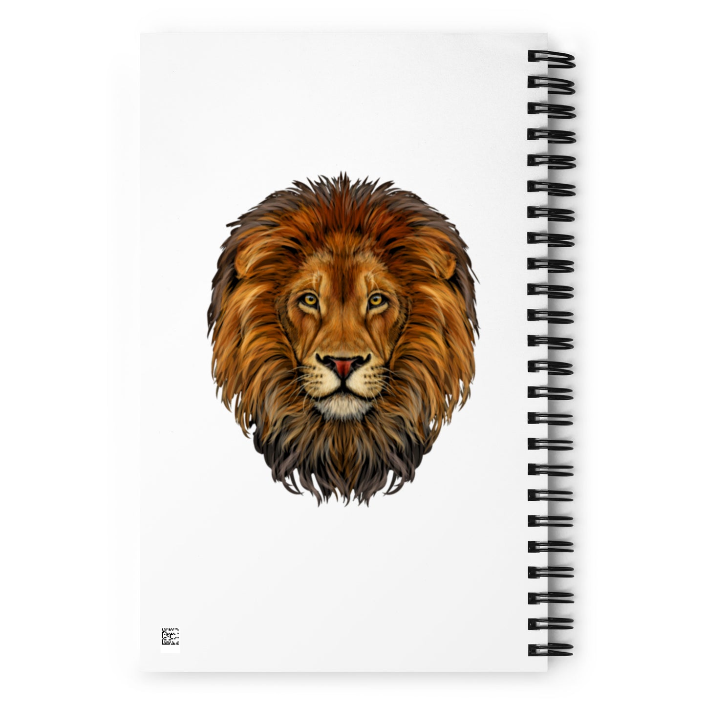 “IAM”Affirmation Spiral Notebook W/Rainbow Font