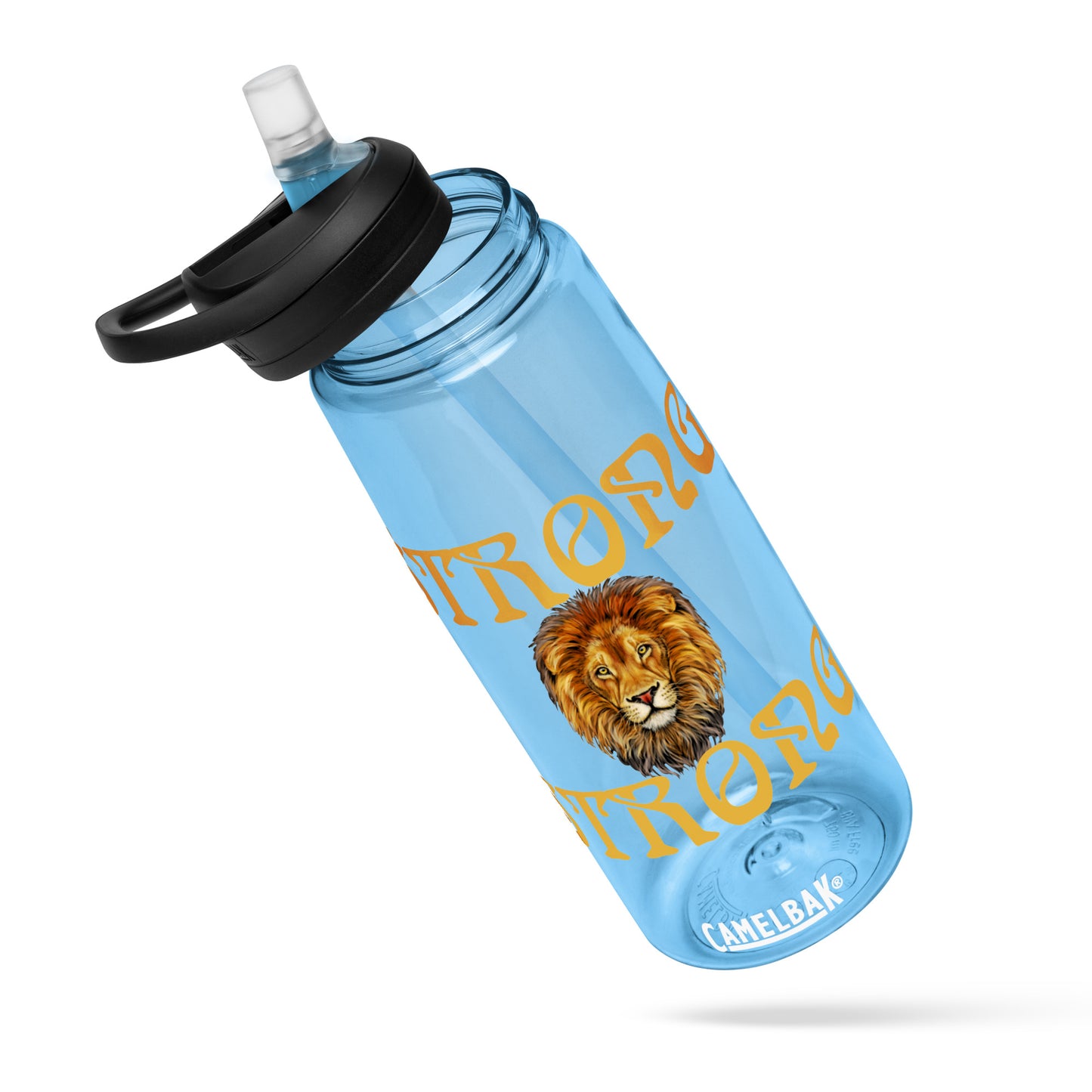 “STRONG” Sports Water Bottle W/Bronze Font