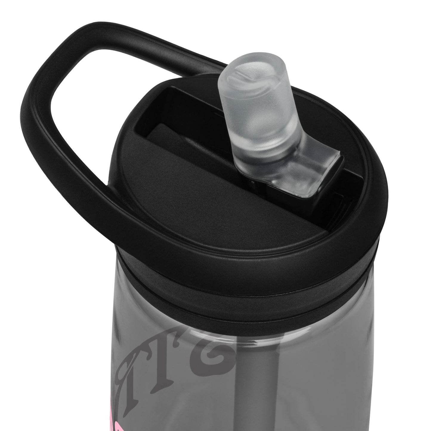 “STRONG” Sports Water Bottle W/Cotton Candy Font