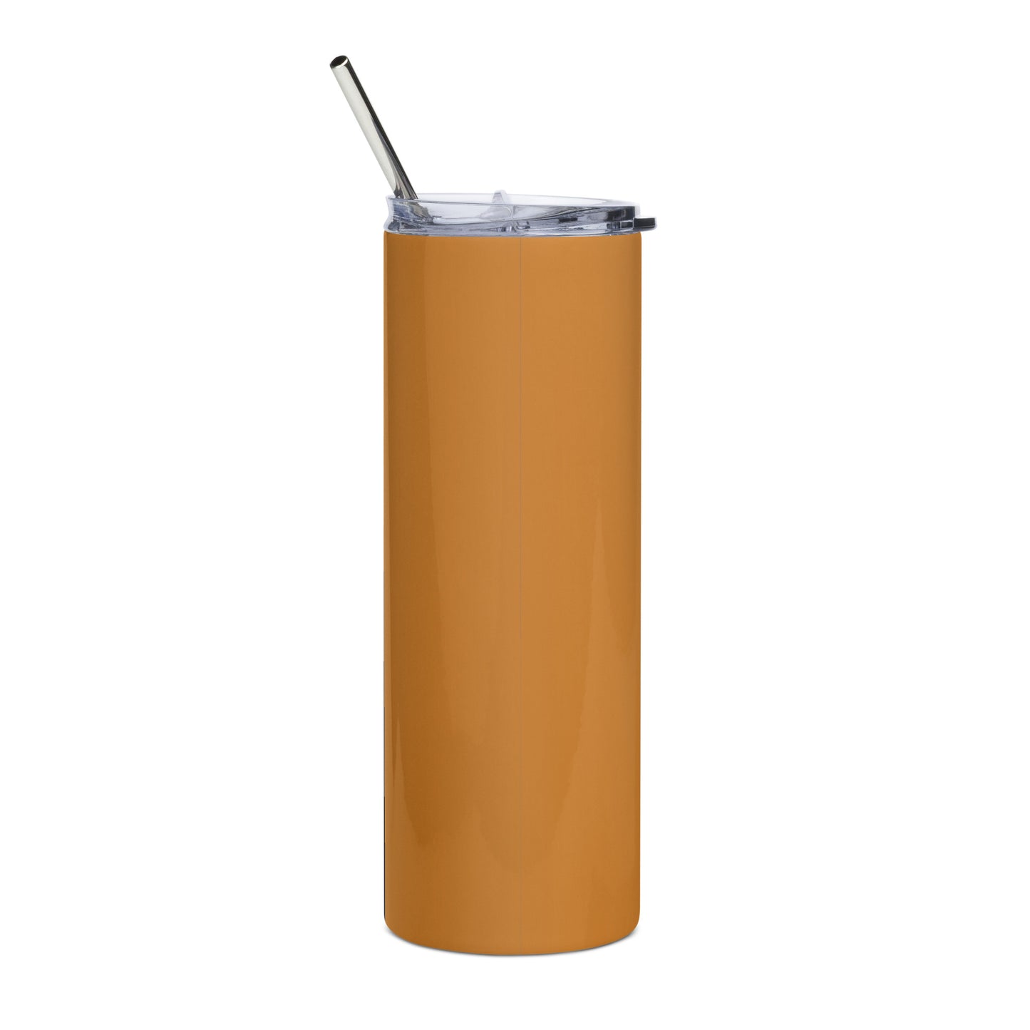 “STRONG”Bronze Stainless Steel Tumbler W/Red Font