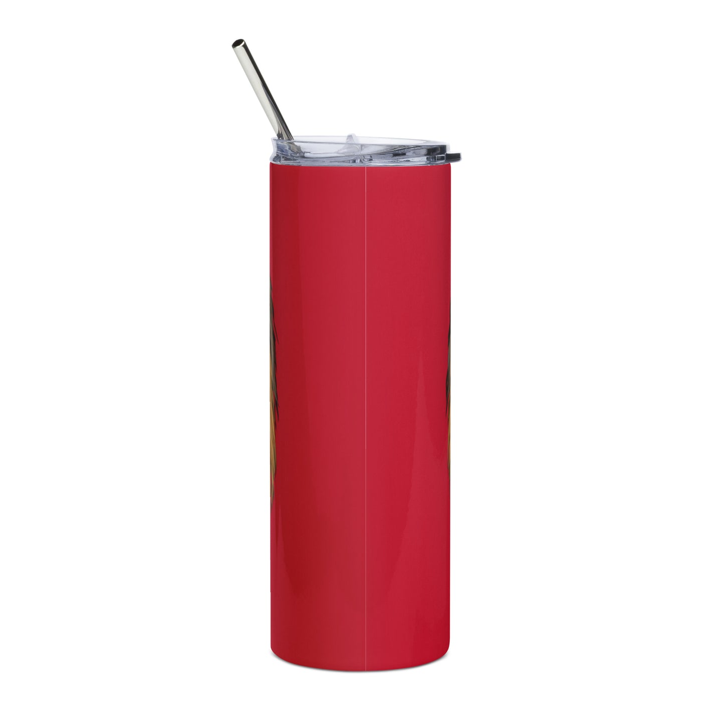 “LION”Red Stainless Steel Tumbler