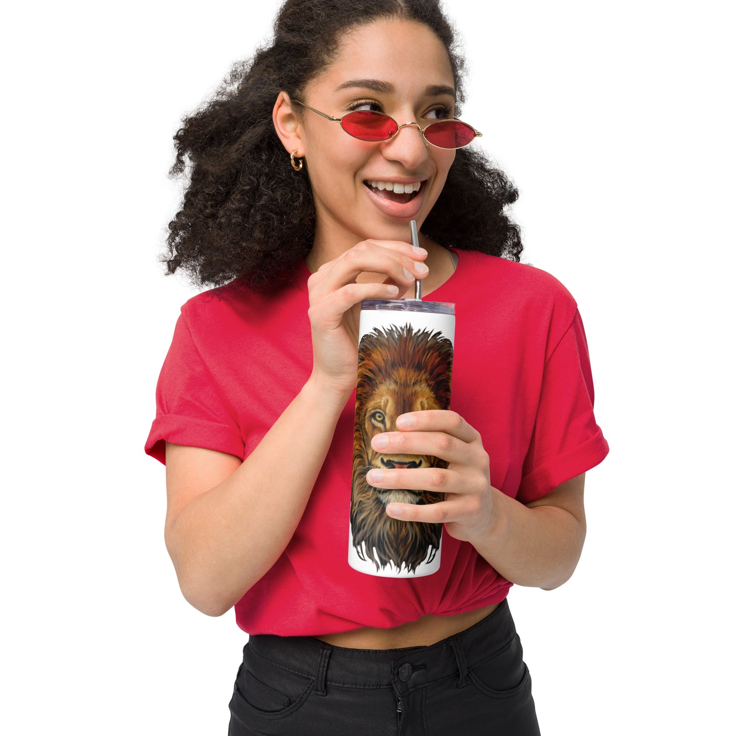 “LION”Stainless Steel Tumbler