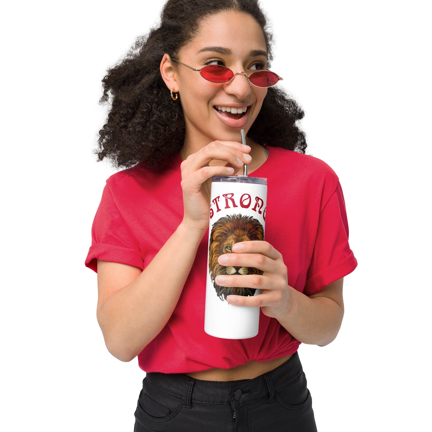 “STRONG”Stainless Steel Tumbler