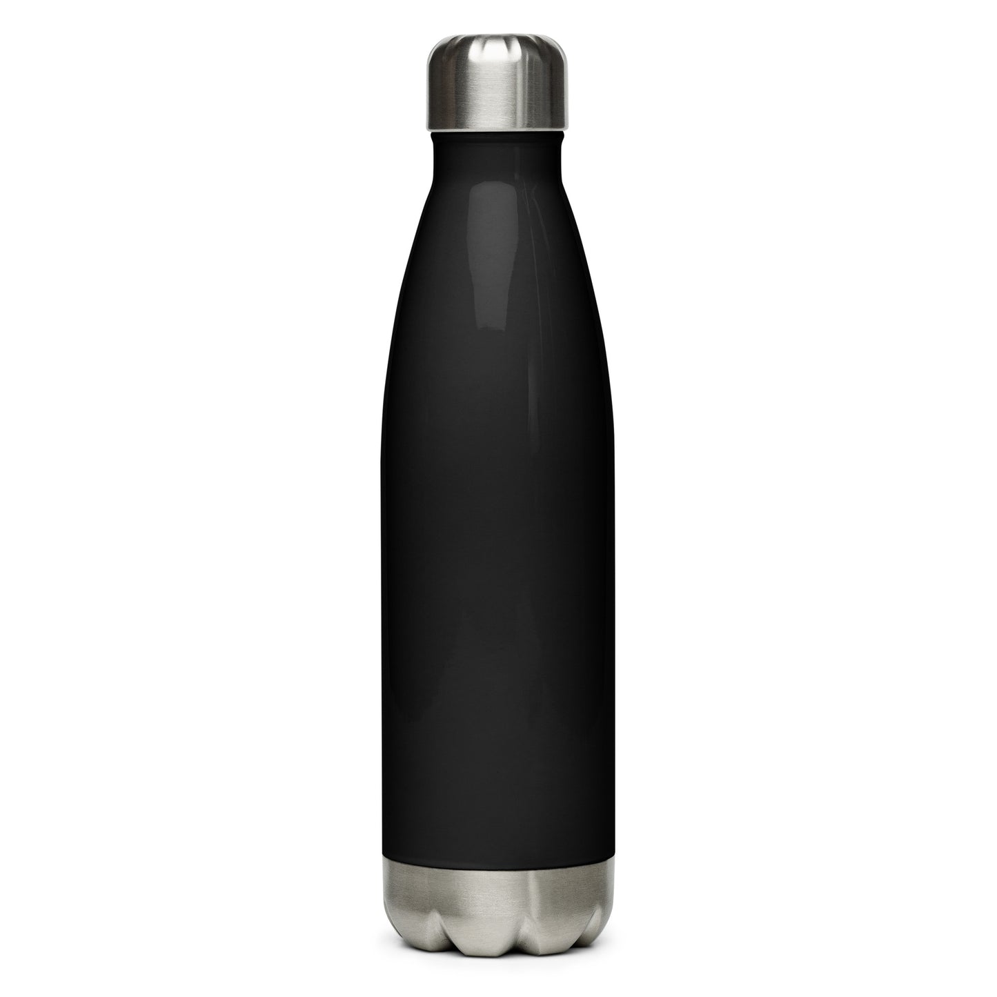 “STRONG”Stainless Steel Water Bottle W/Orange Font
