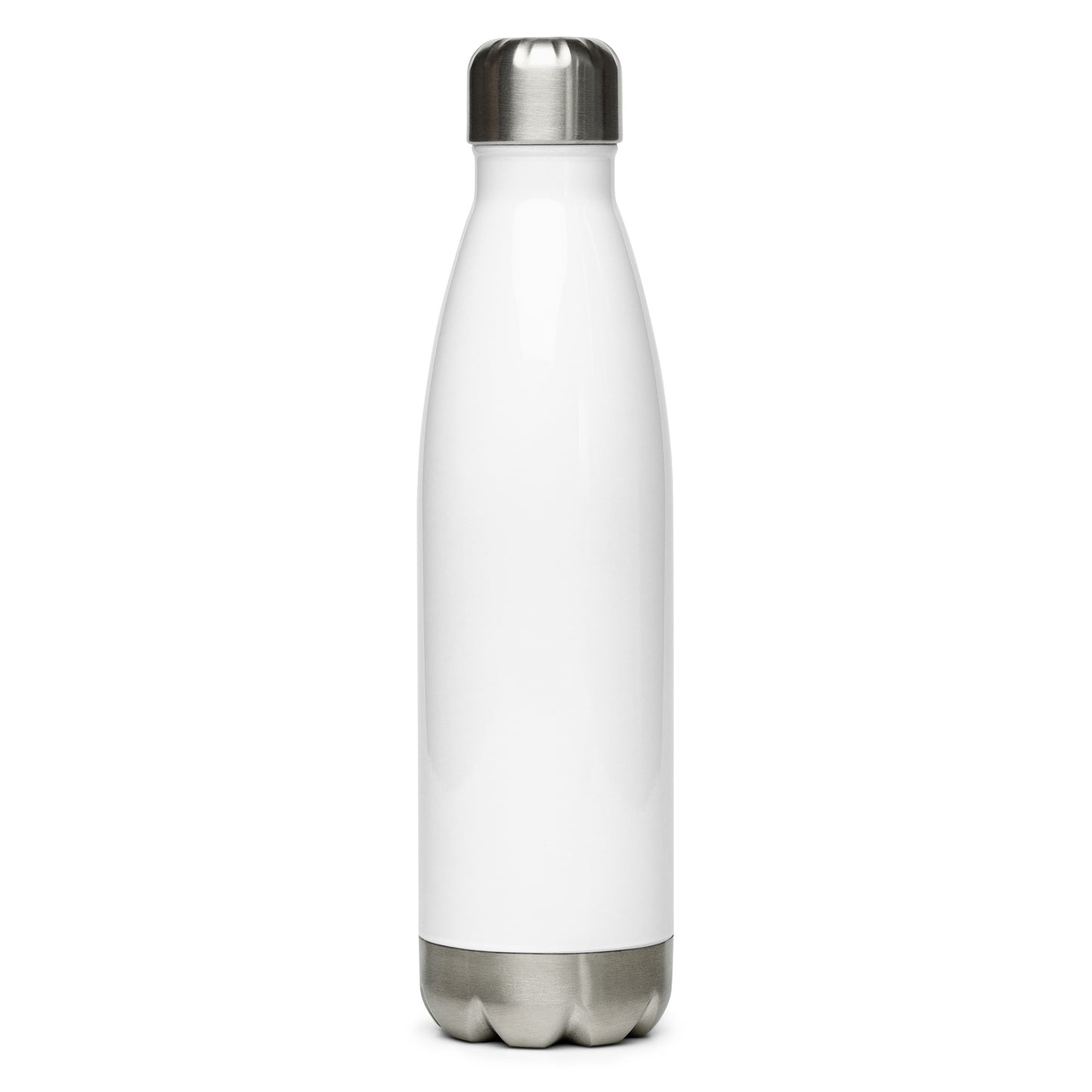 “STRONG”Stainless Steel Water Bottle W/Orange Font