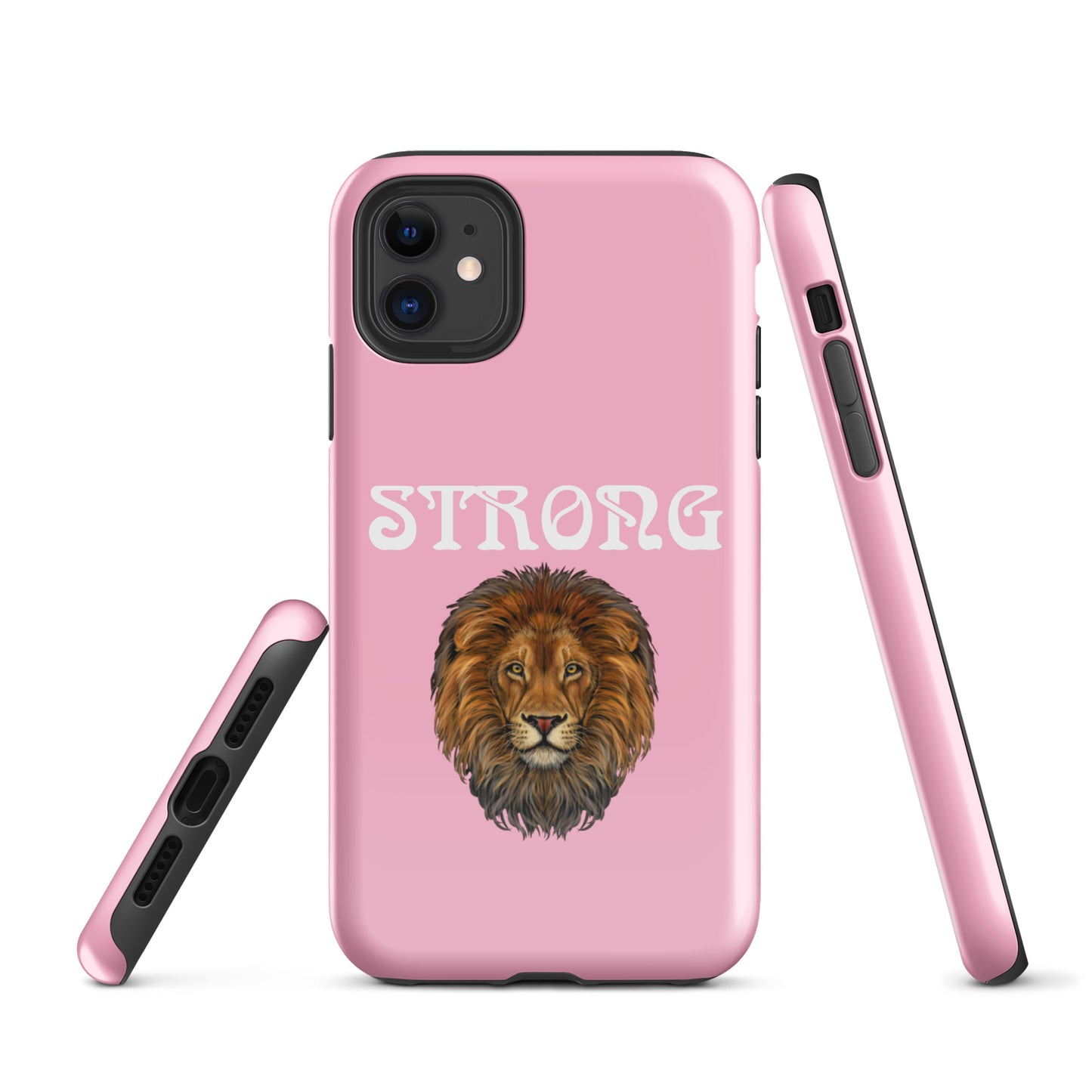 Cotton Candy Tough Case for iPhone® W/White Font