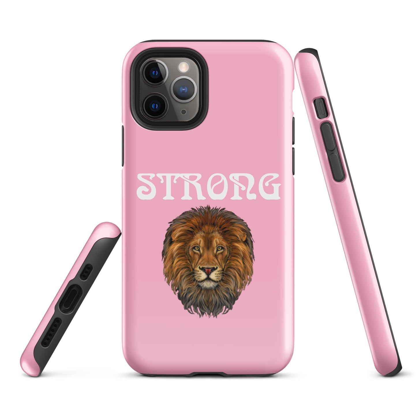 Cotton Candy Tough Case for iPhone® W/White Font