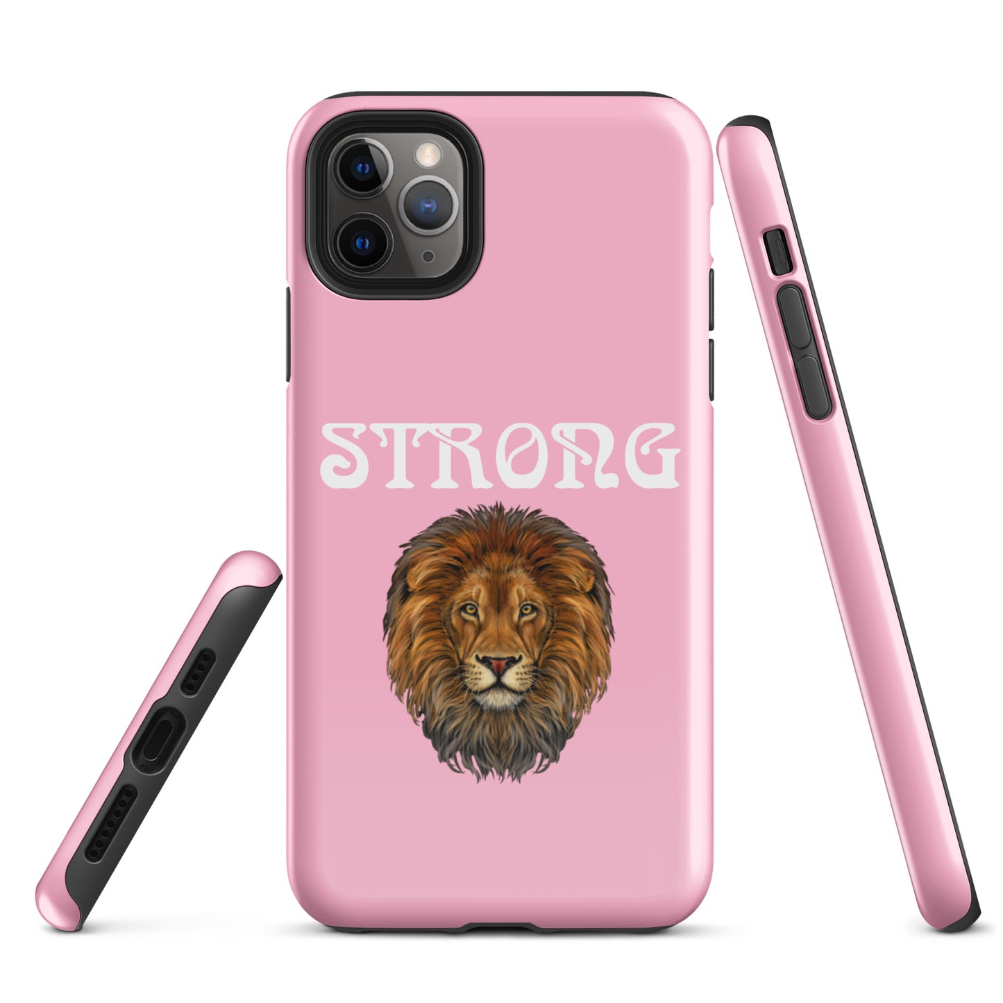Cotton Candy Tough Case for iPhone® W/White Font