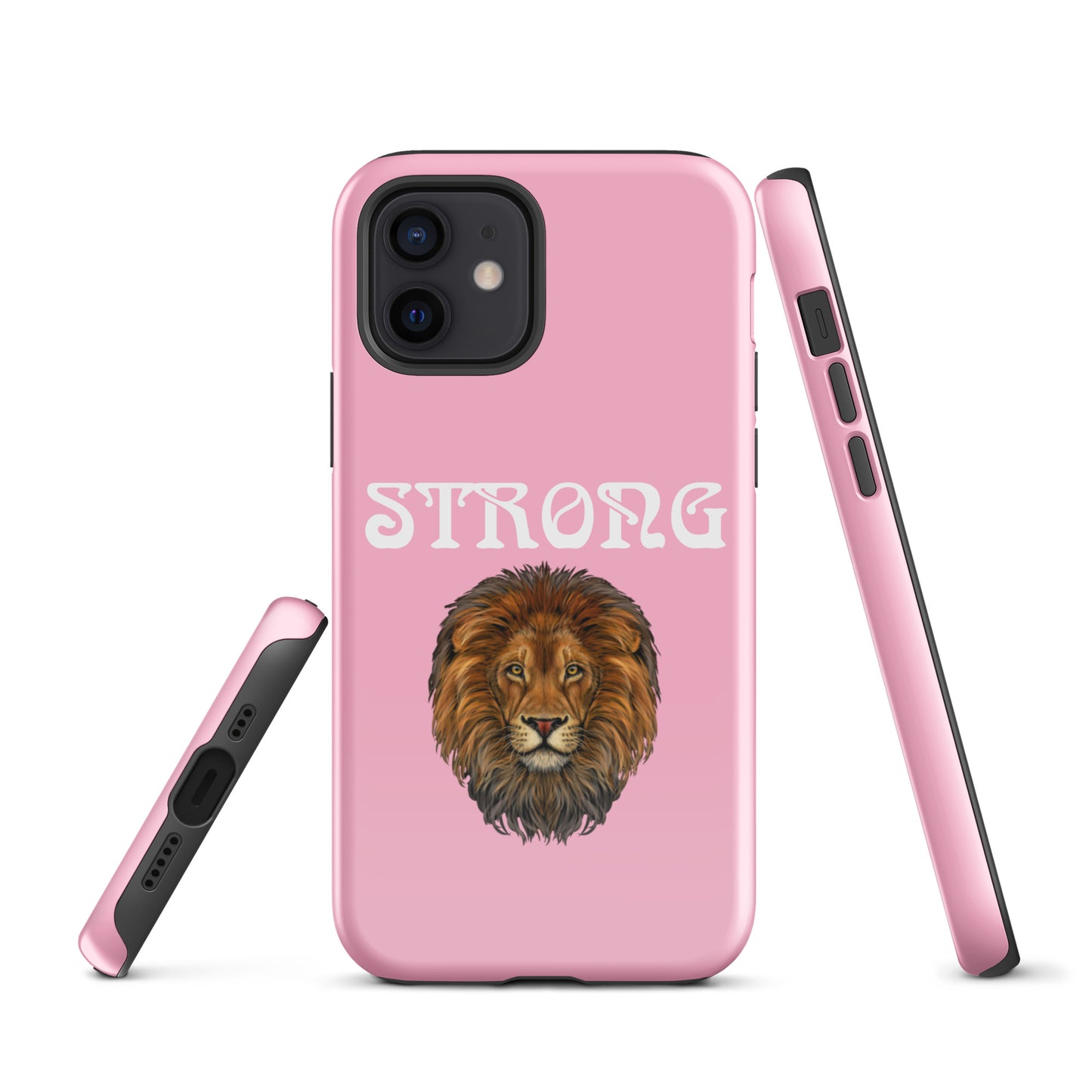 Cotton Candy Tough Case for iPhone® W/White Font