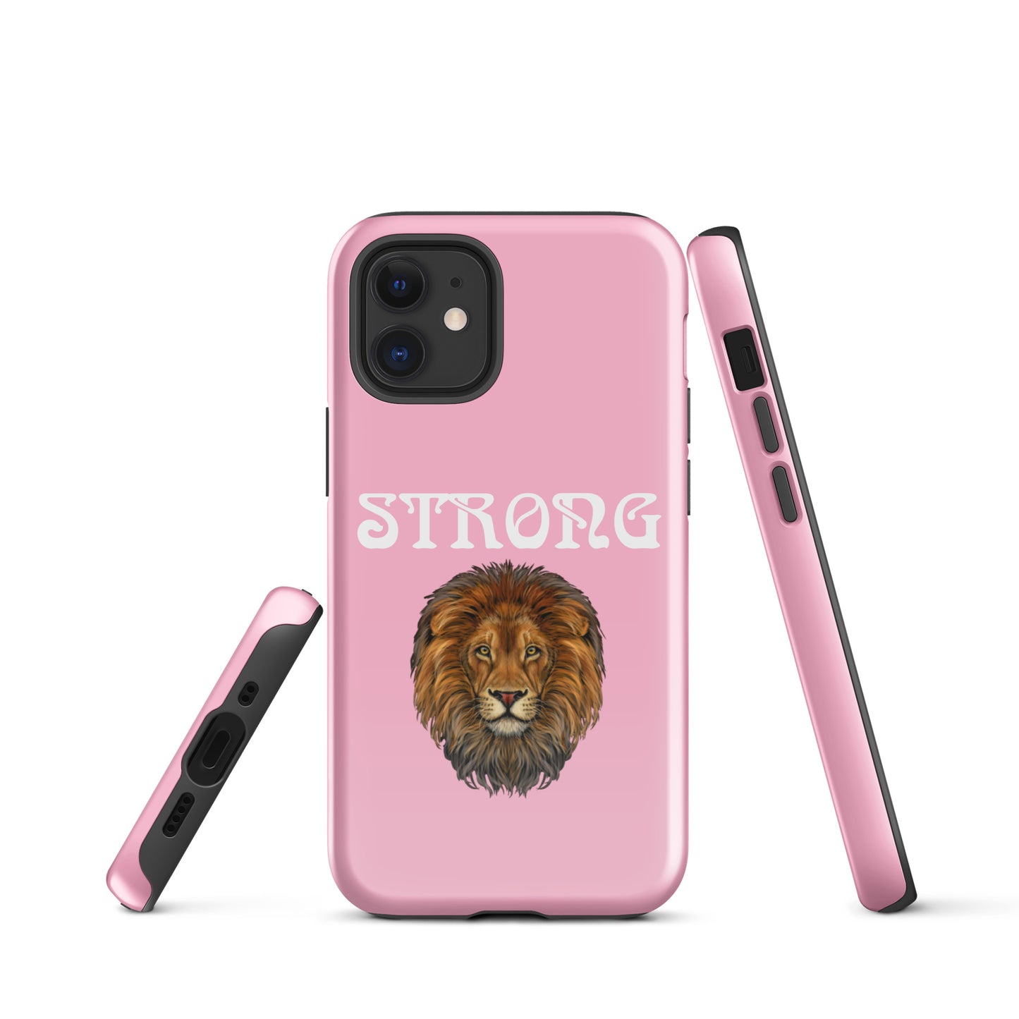 Cotton Candy Tough Case for iPhone® W/White Font