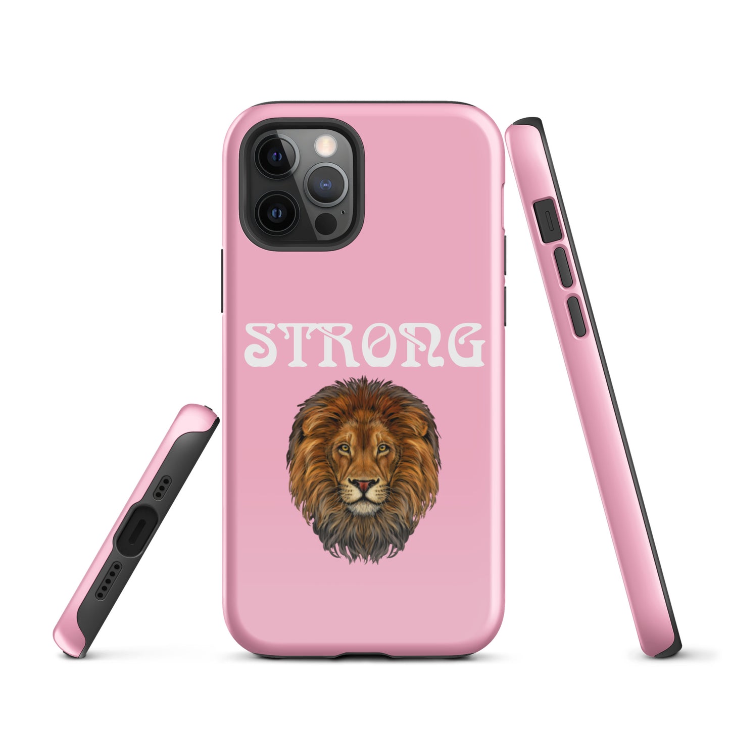 Cotton Candy Tough Case for iPhone® W/White Font