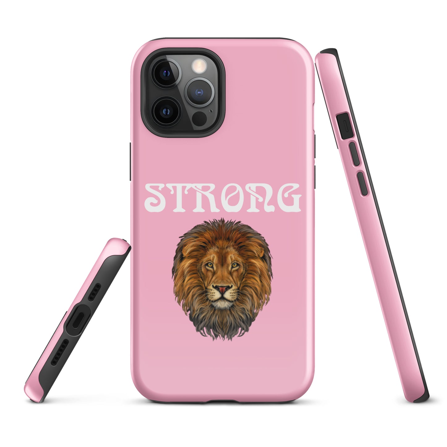 Cotton Candy Tough Case for iPhone® W/White Font