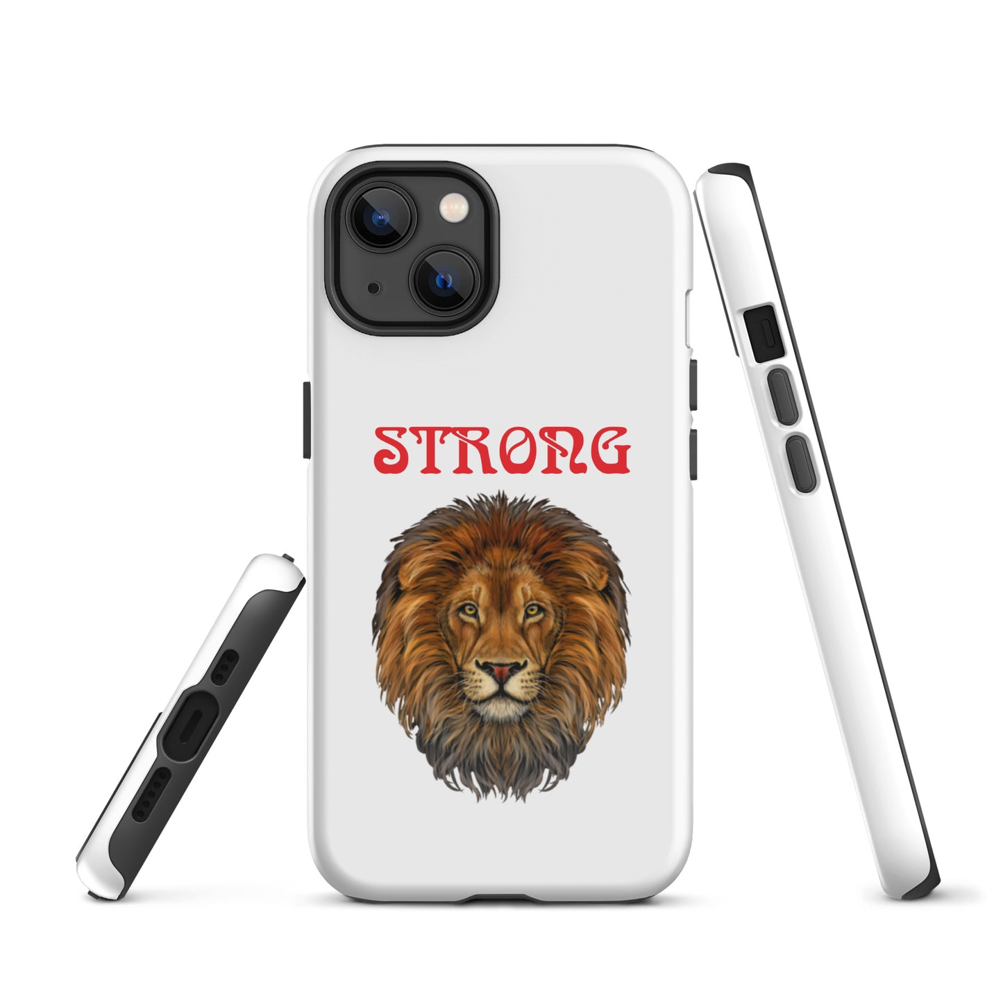 “STRONG”Tough Case for iPhone®W/Red Font