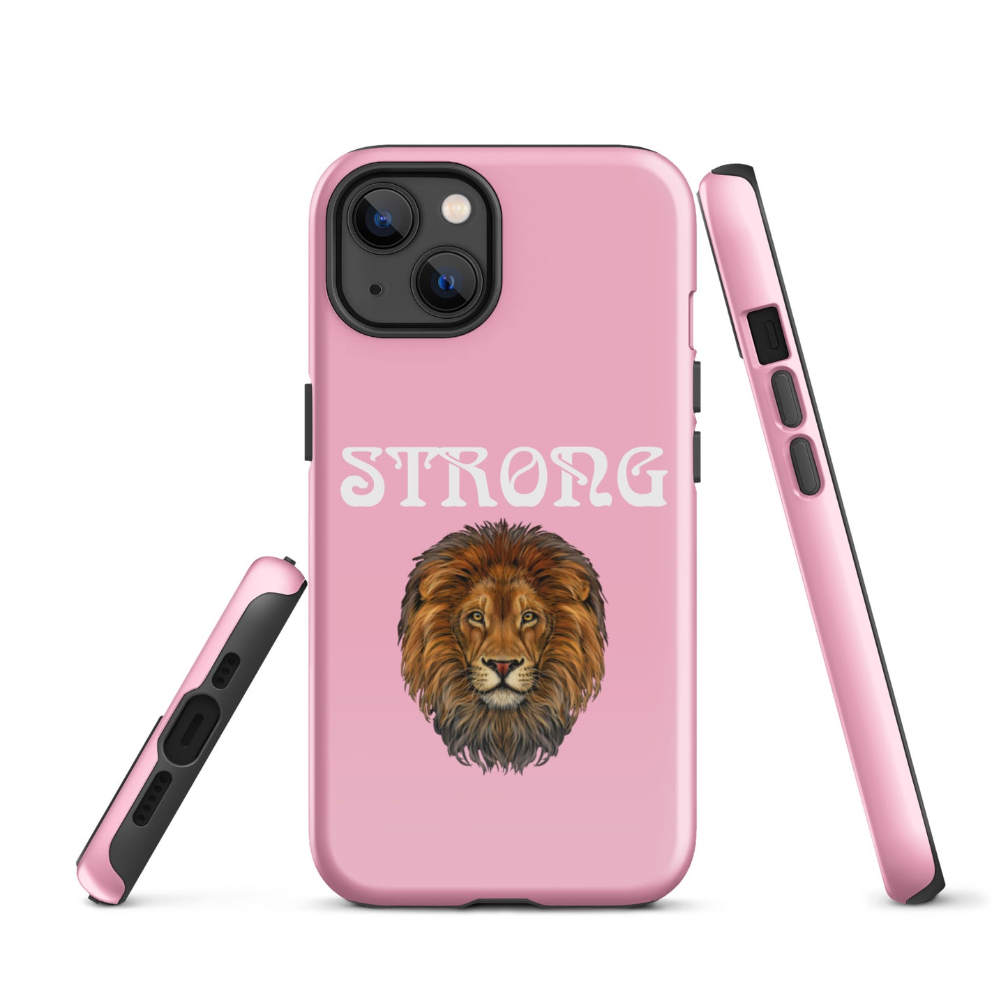 Cotton Candy Tough Case for iPhone® W/White Font
