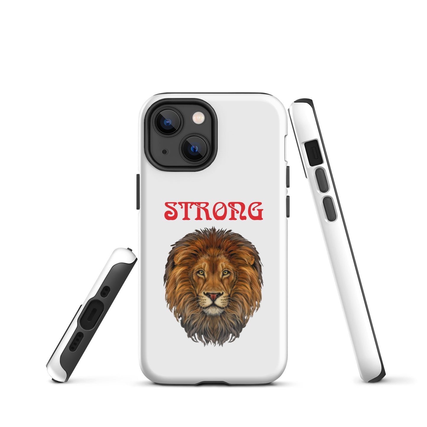 “STRONG”Tough Case for iPhone®W/Red Font