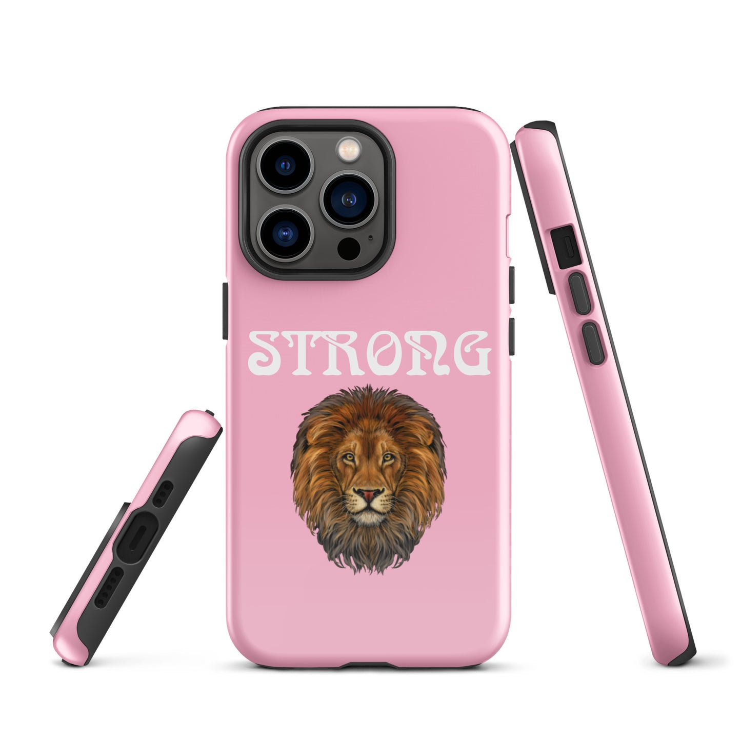 Cotton Candy Tough Case for iPhone® W/White Font