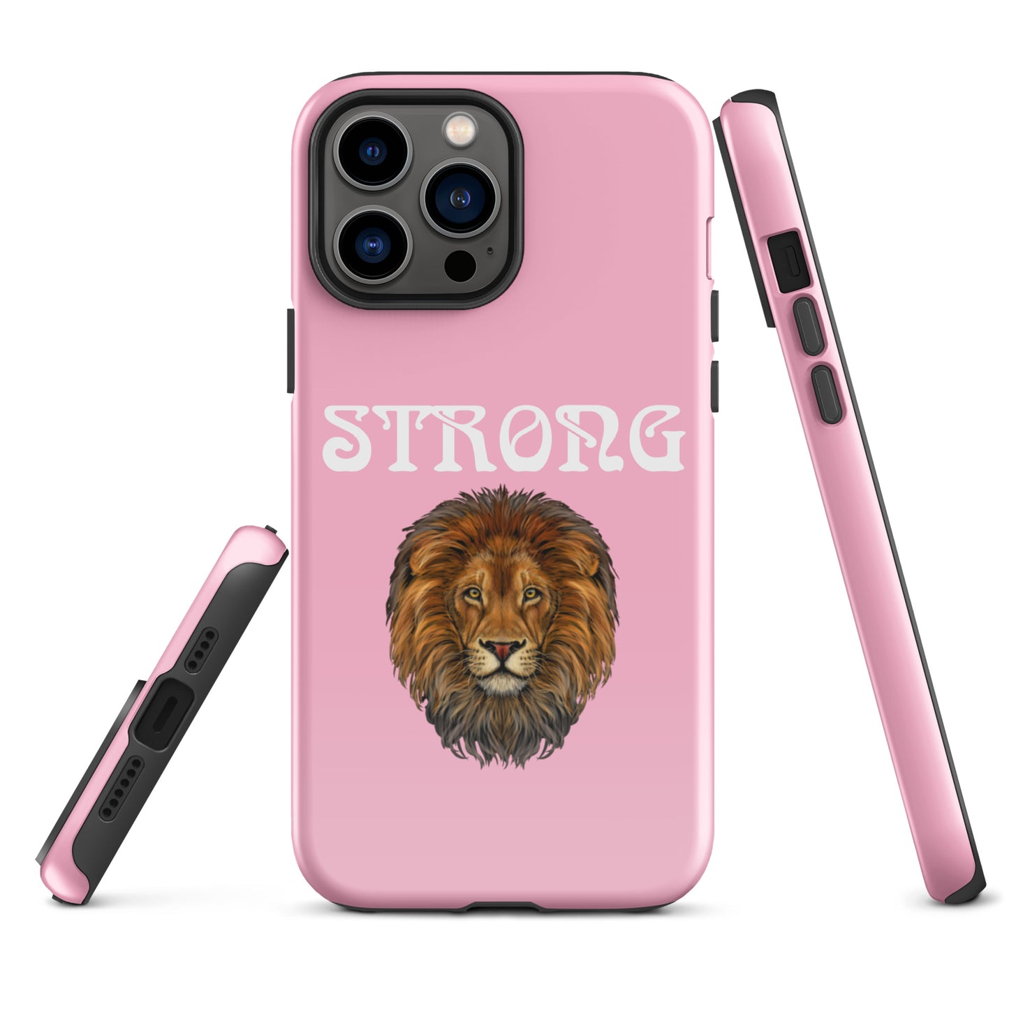 Cotton Candy Tough Case for iPhone® W/White Font