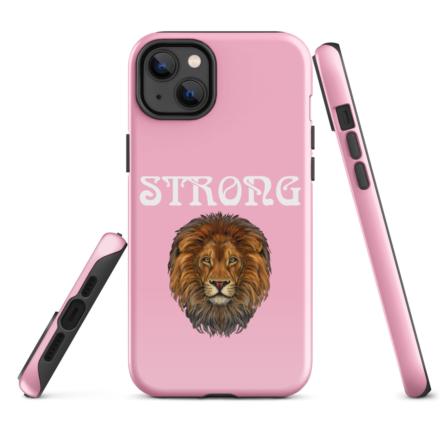 Cotton Candy Tough Case for iPhone® W/White Font