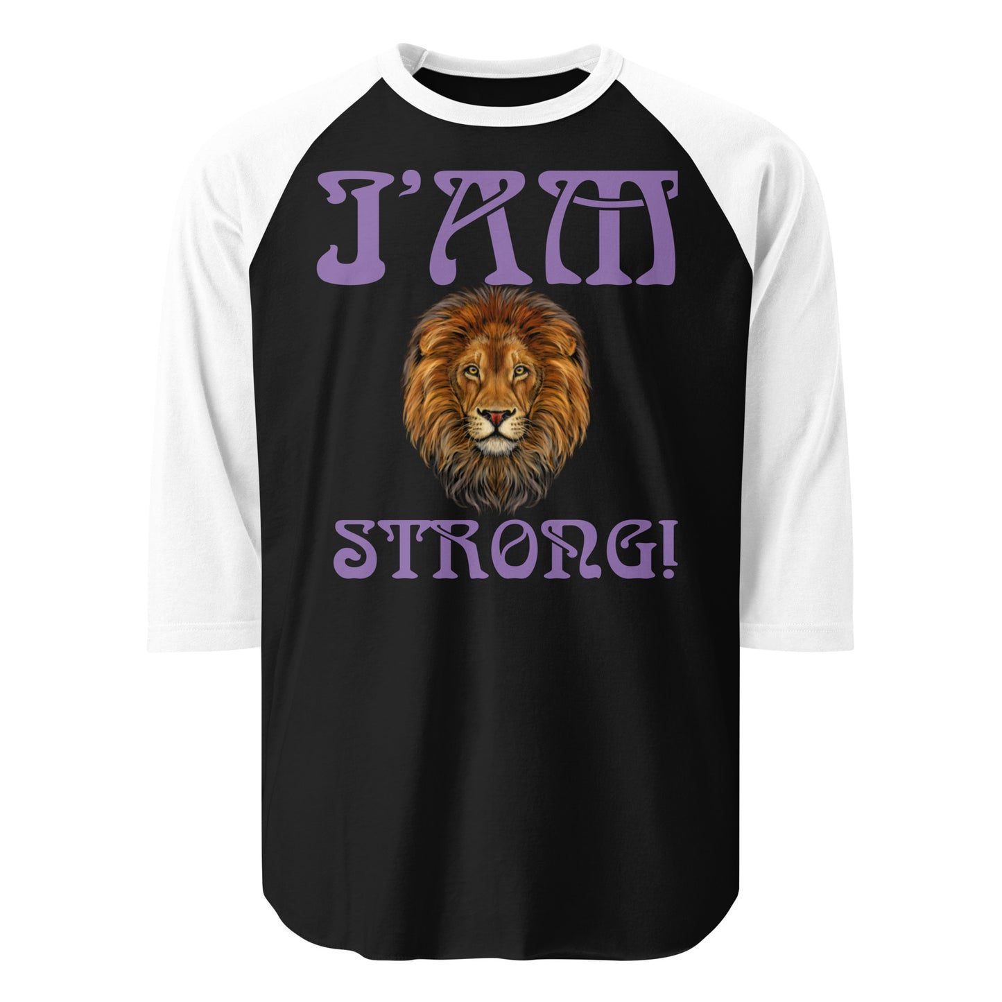 3/4 sleeve raglan shirt