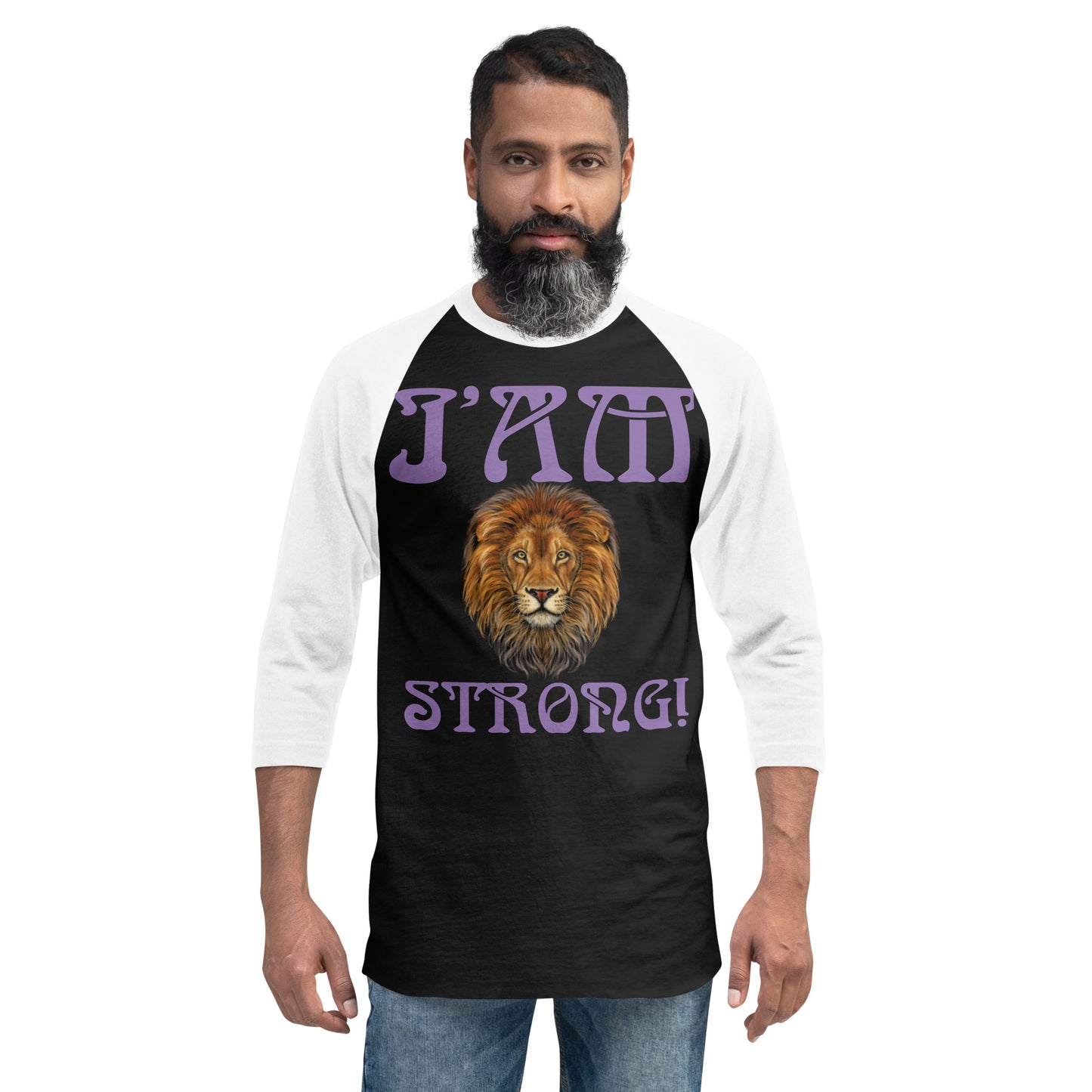 3/4 sleeve raglan shirt