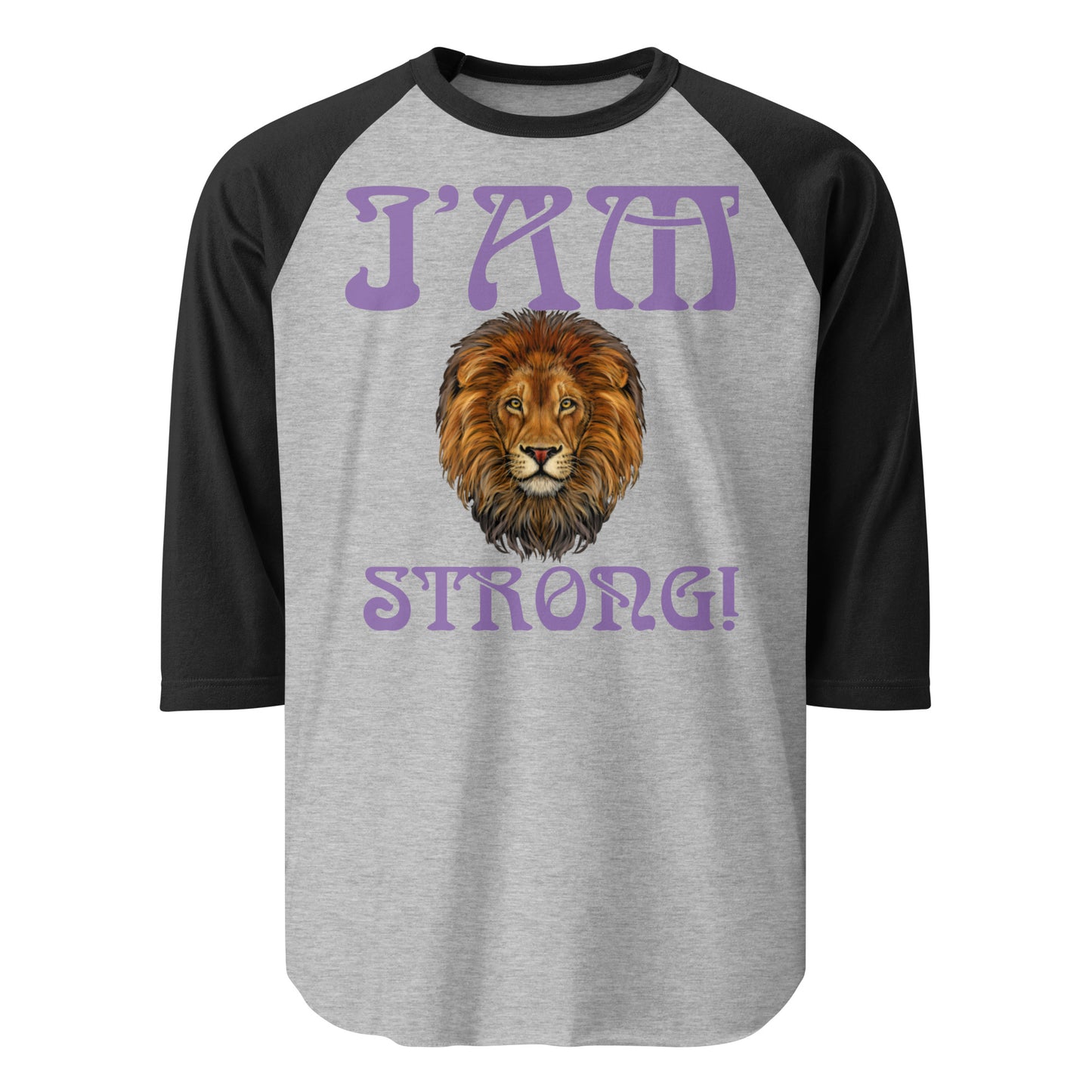 3/4 sleeve raglan shirt