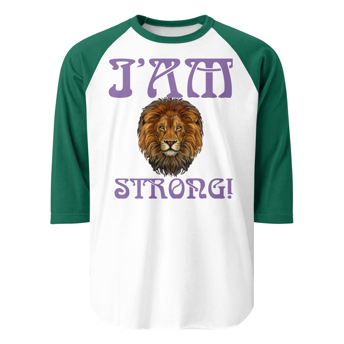 3/4 sleeve raglan shirt