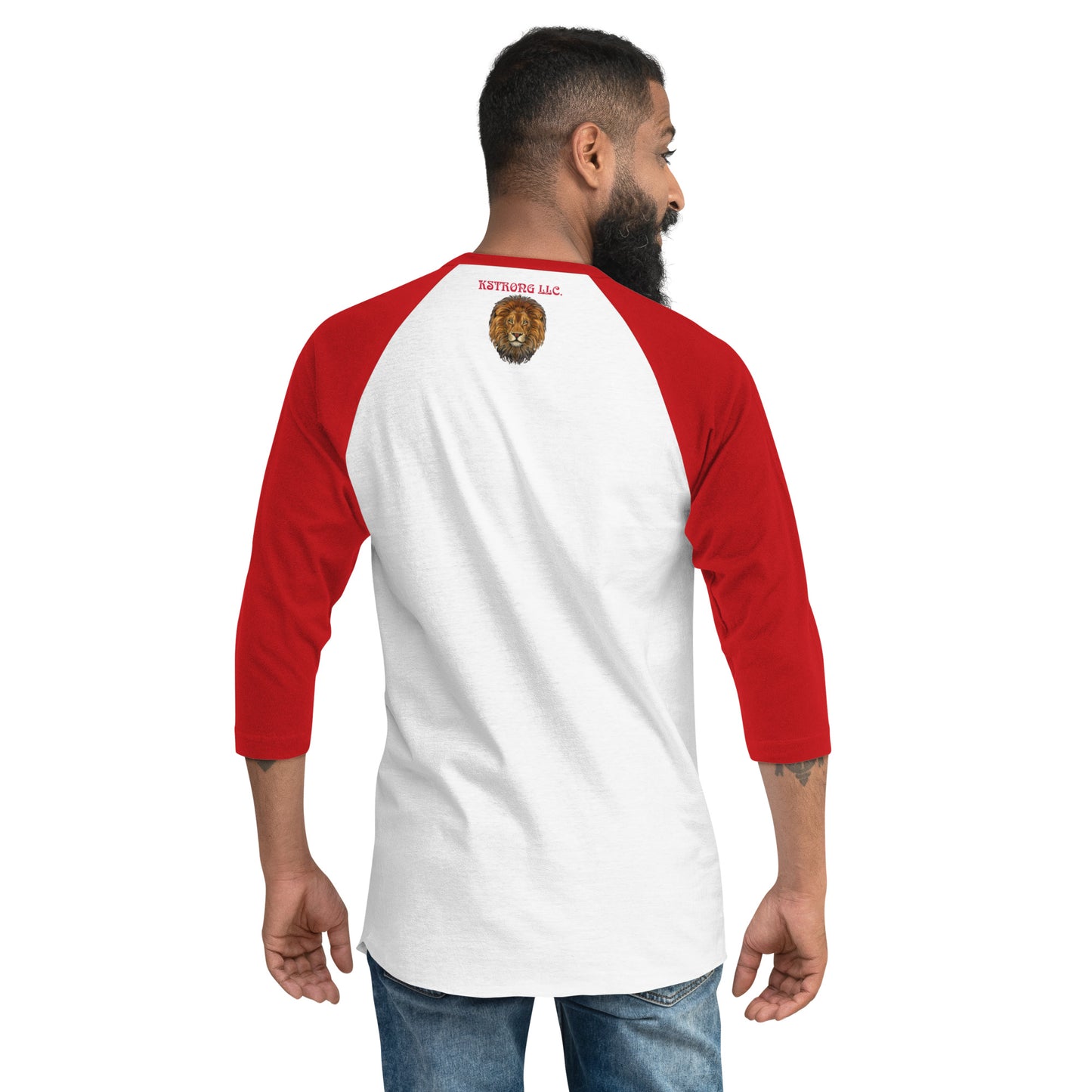 “I’AM STRONG!” 3/4 Sleeve Raglan Shirt W/Yellow Font