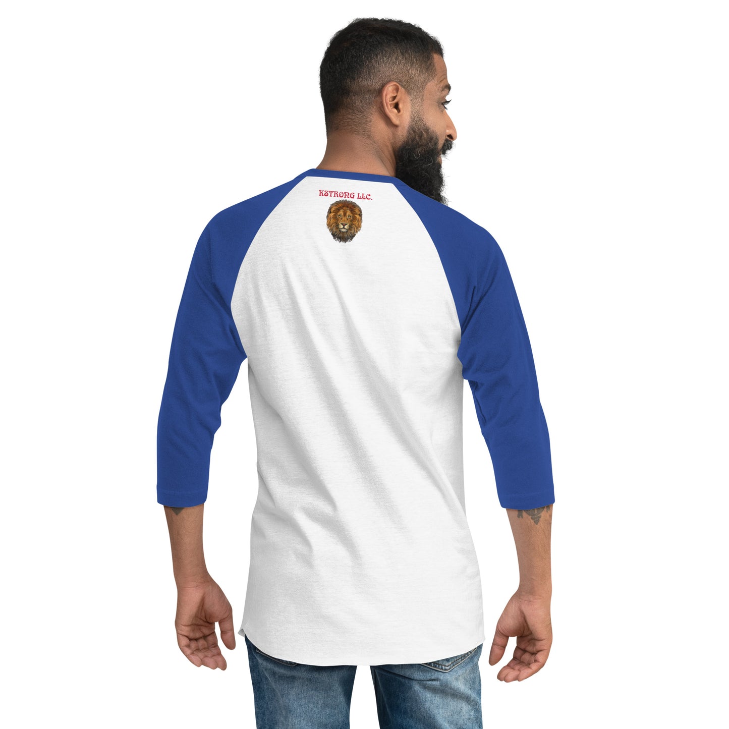 “I’AM BRAVE!” 3/4 Sleeve Raglan Shirt W/Red Font