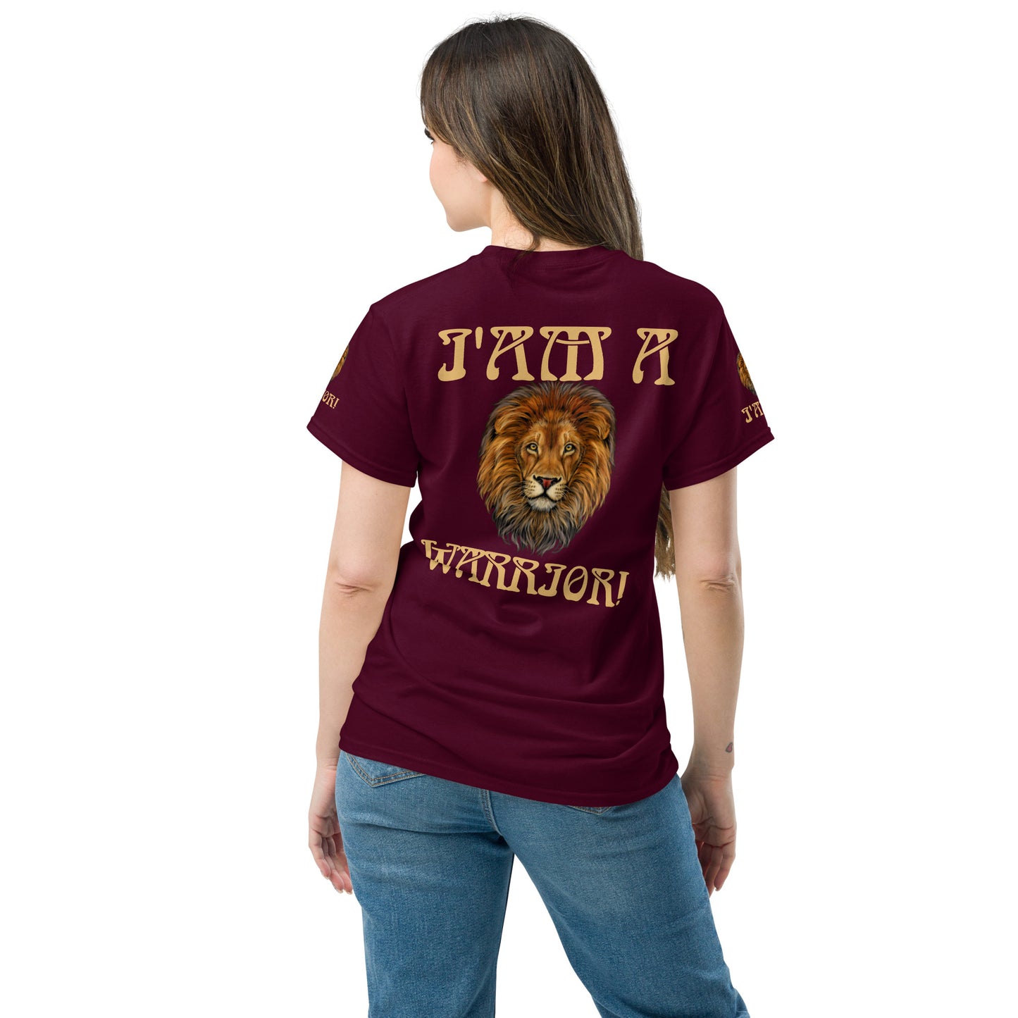 “I’AM A WARRIOR!”Unisex Classic Tee W/Fawn Font