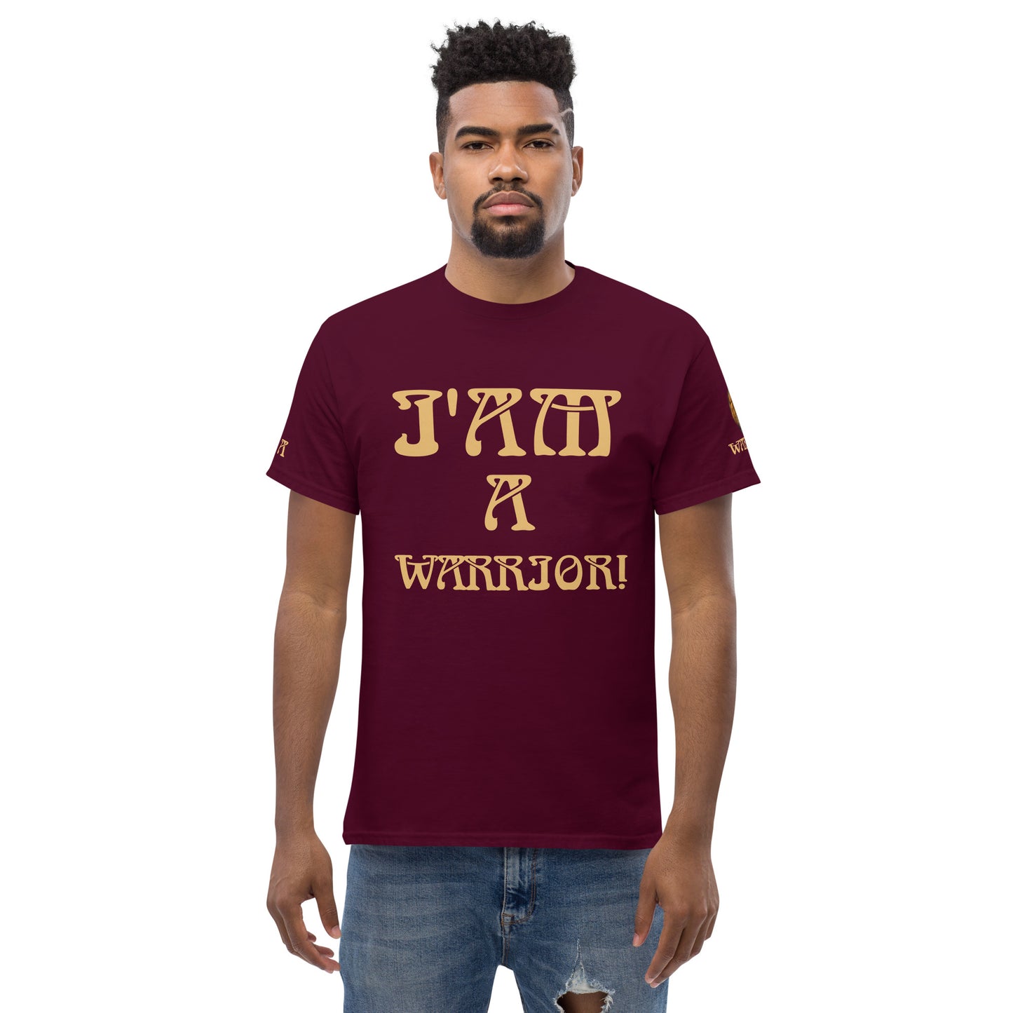 “I’AM A WARRIOR!”Unisex Classic Tee W/Fawn Font