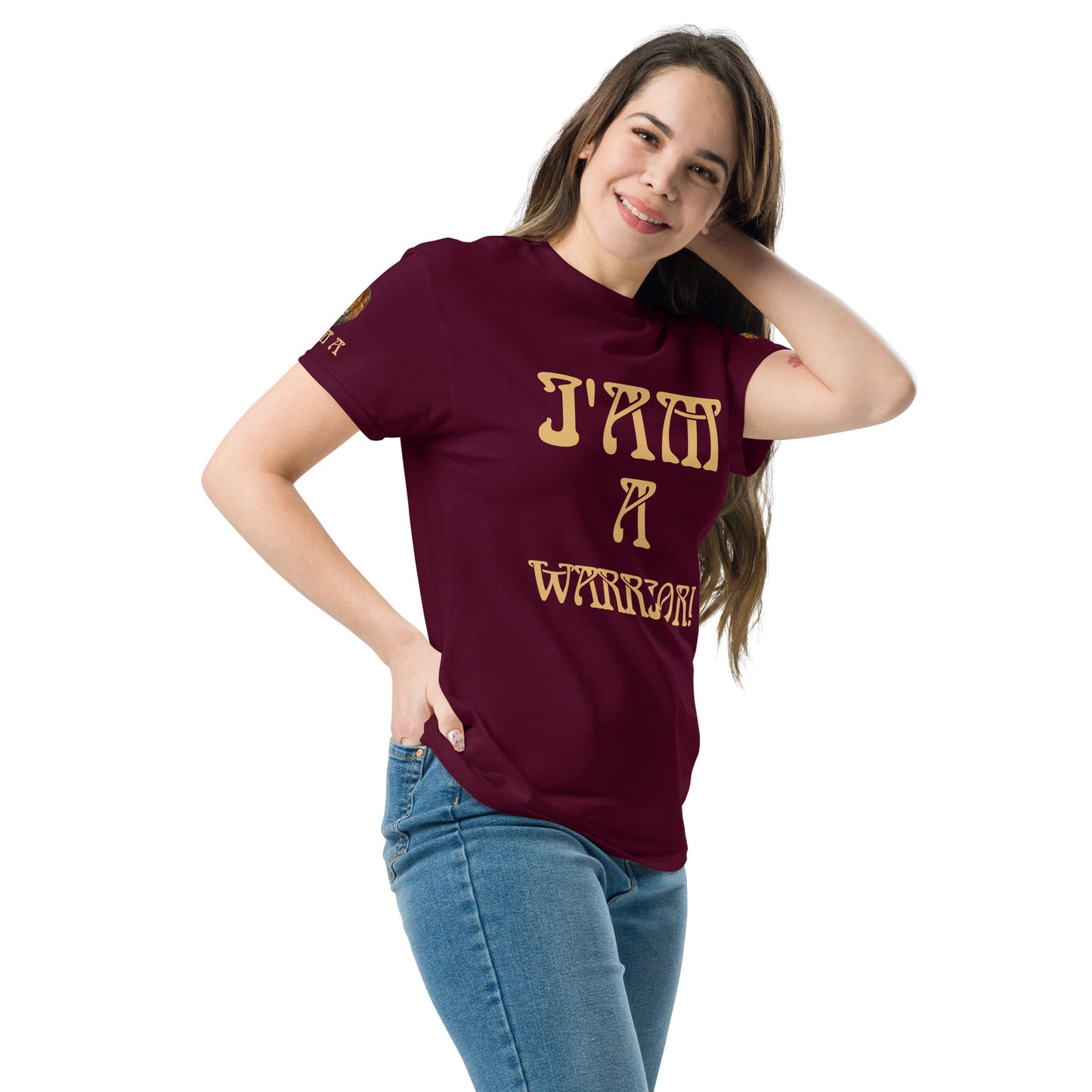 “I’AM A WARRIOR!”Unisex Classic Tee W/Fawn Font