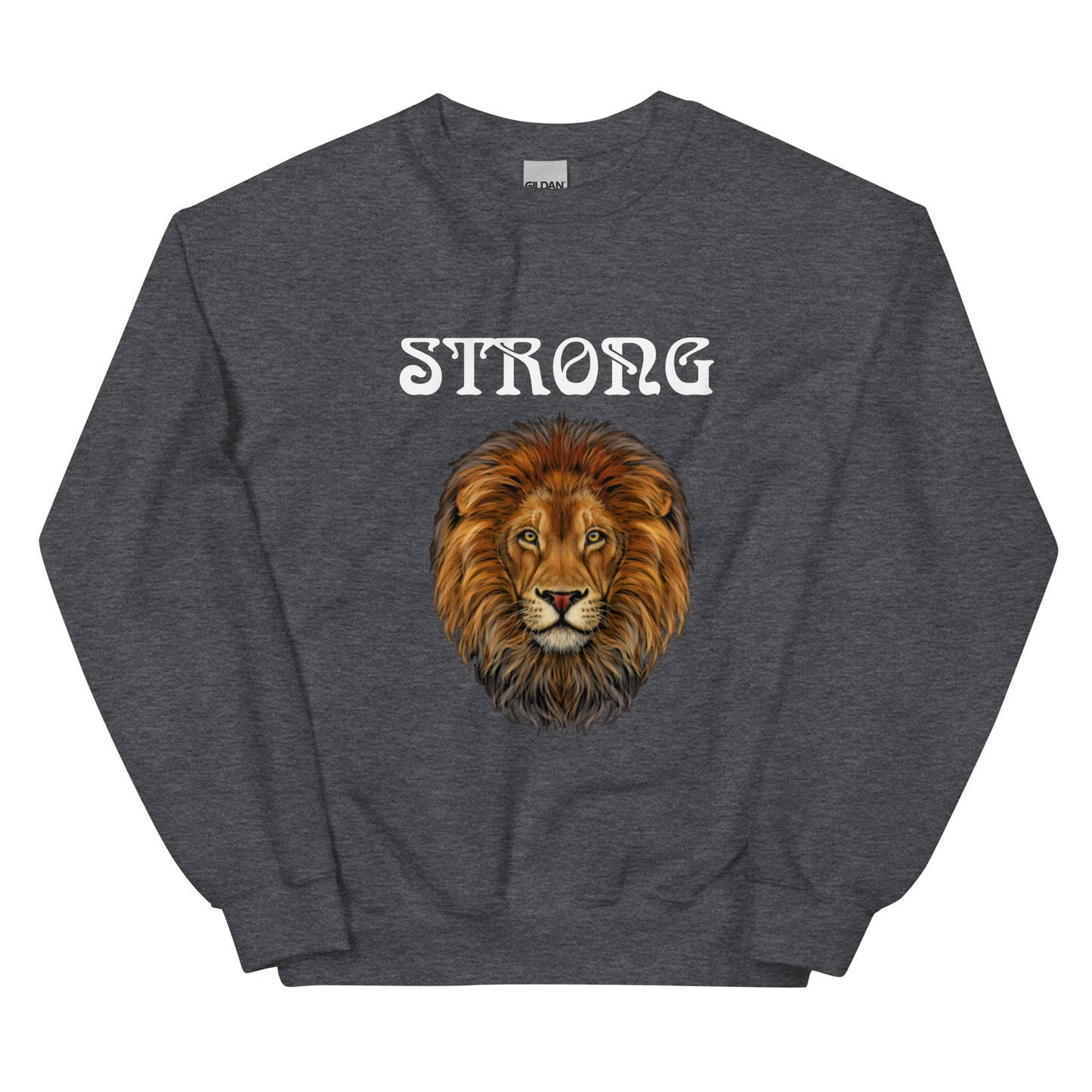 “STRONG”Unisex Sweatshirt W/White Font