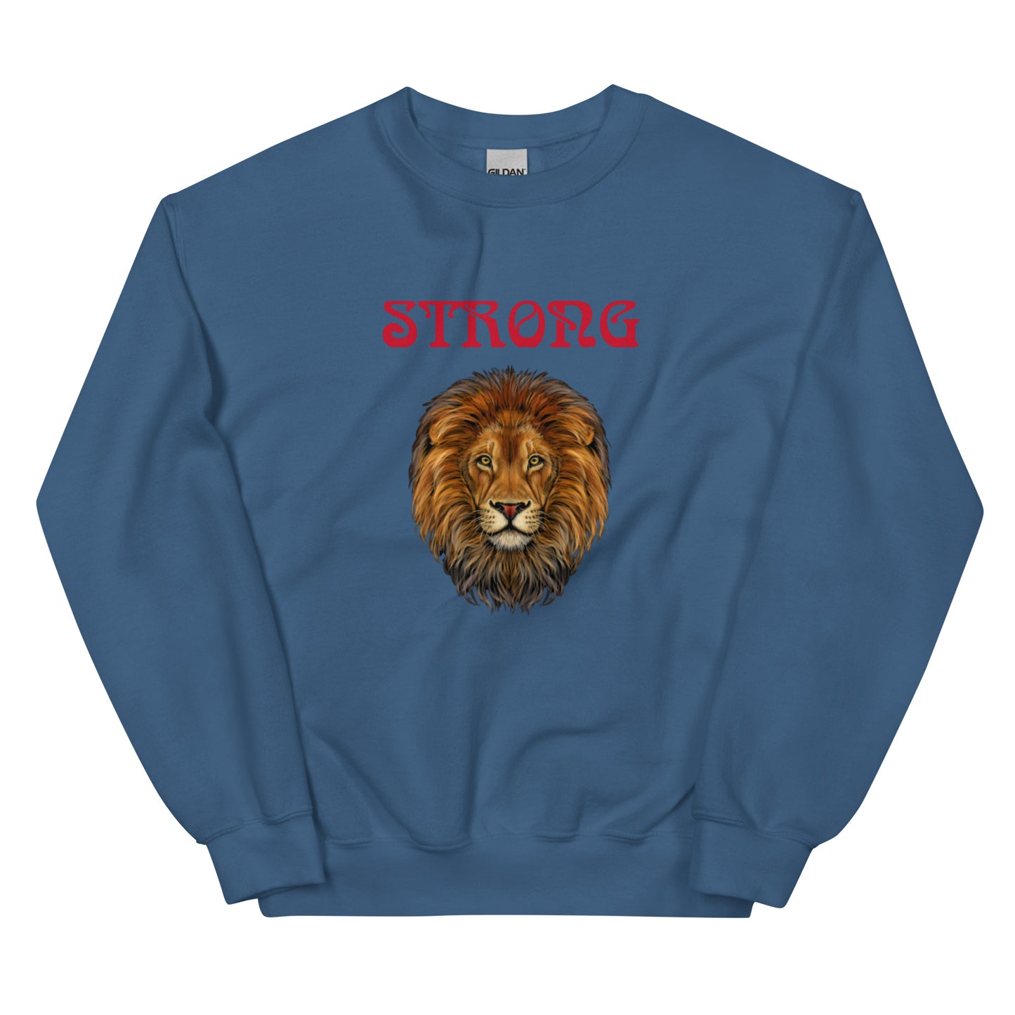 “STRONG”Unisex Sweatshirt W/Red Font