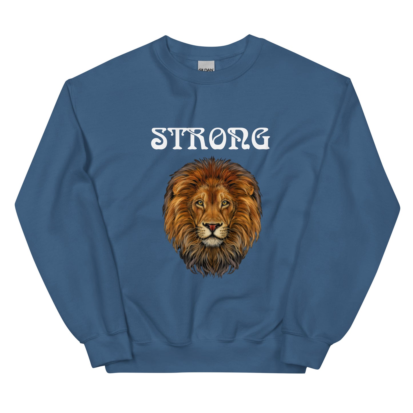 “STRONG”Unisex Sweatshirt W/White Font