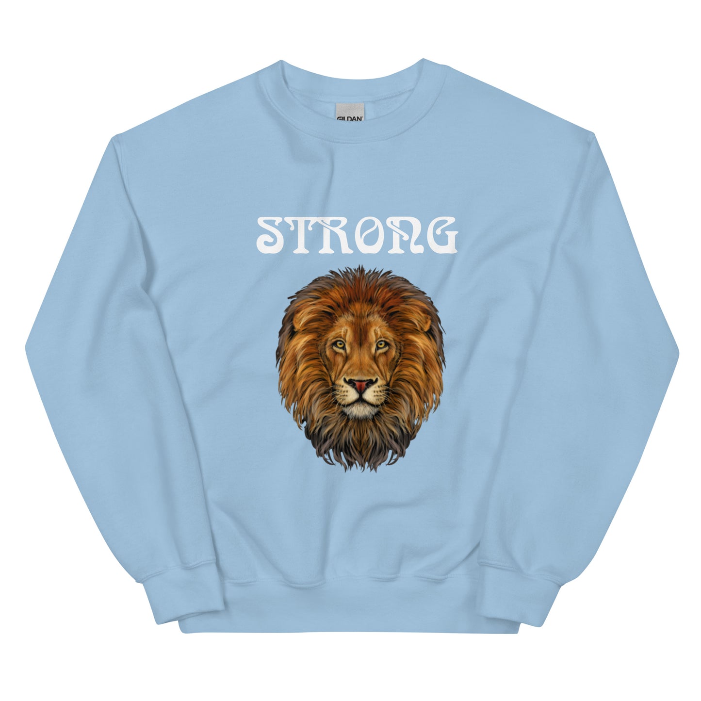 “STRONG”Unisex Sweatshirt W/White Font