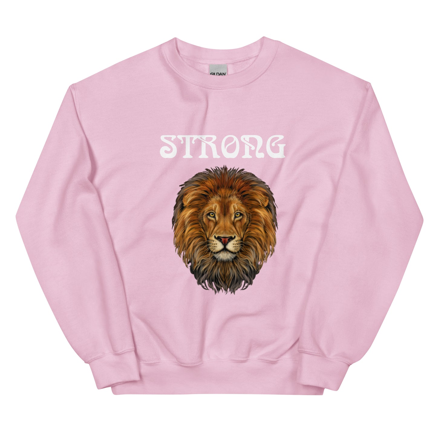 “STRONG”Unisex Sweatshirt W/White Font