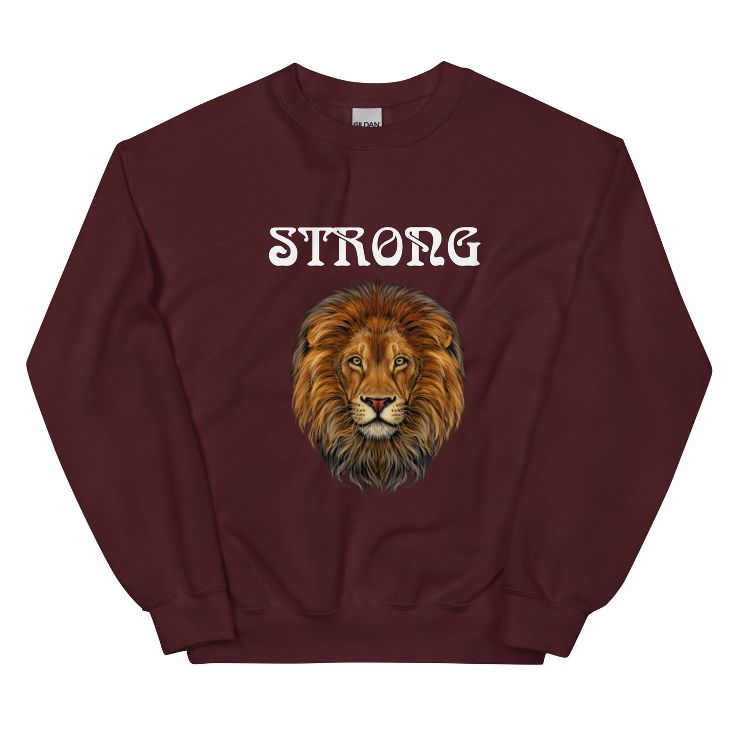 “STRONG”Unisex Sweatshirt W/White Font