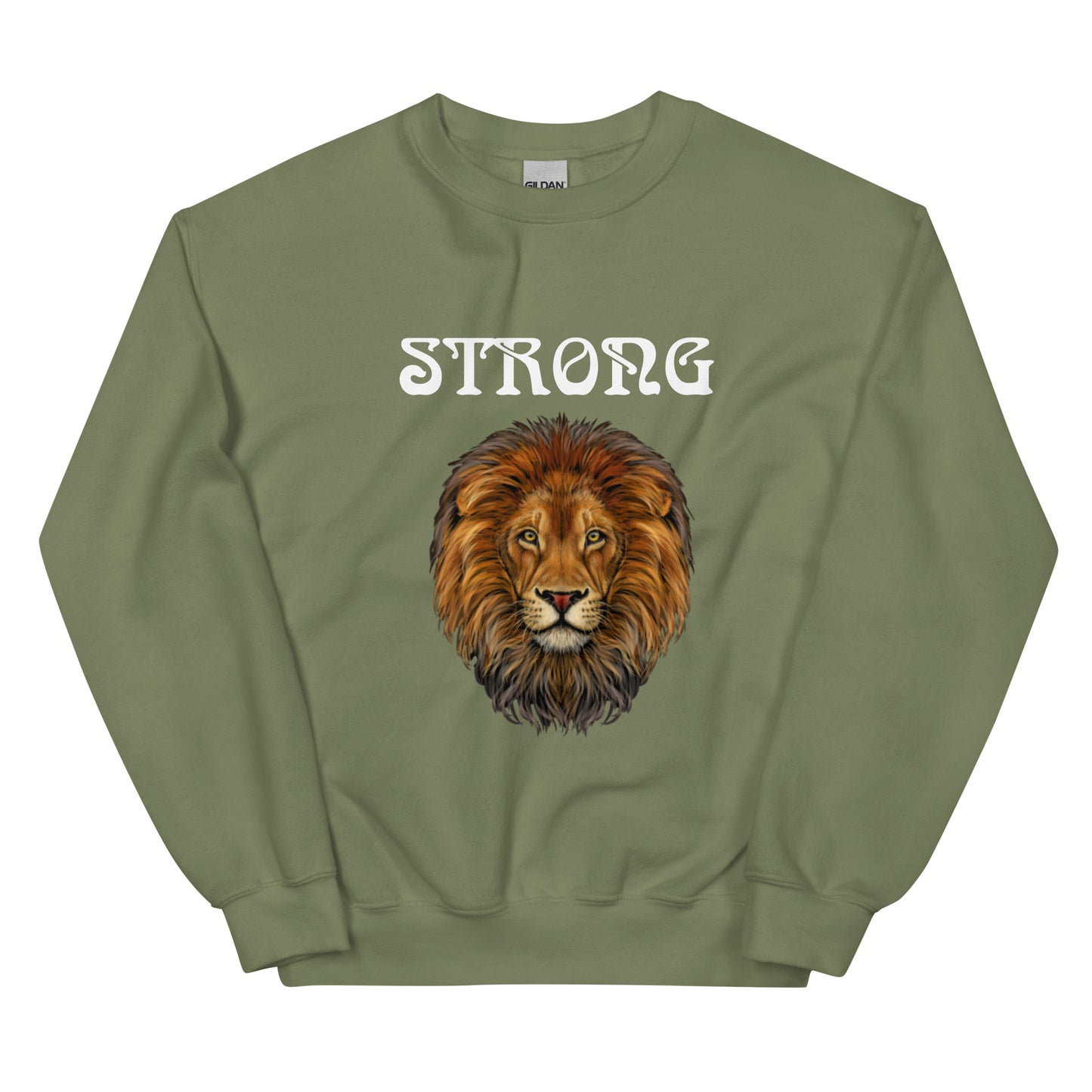 “STRONG”Unisex Sweatshirt W/White Font