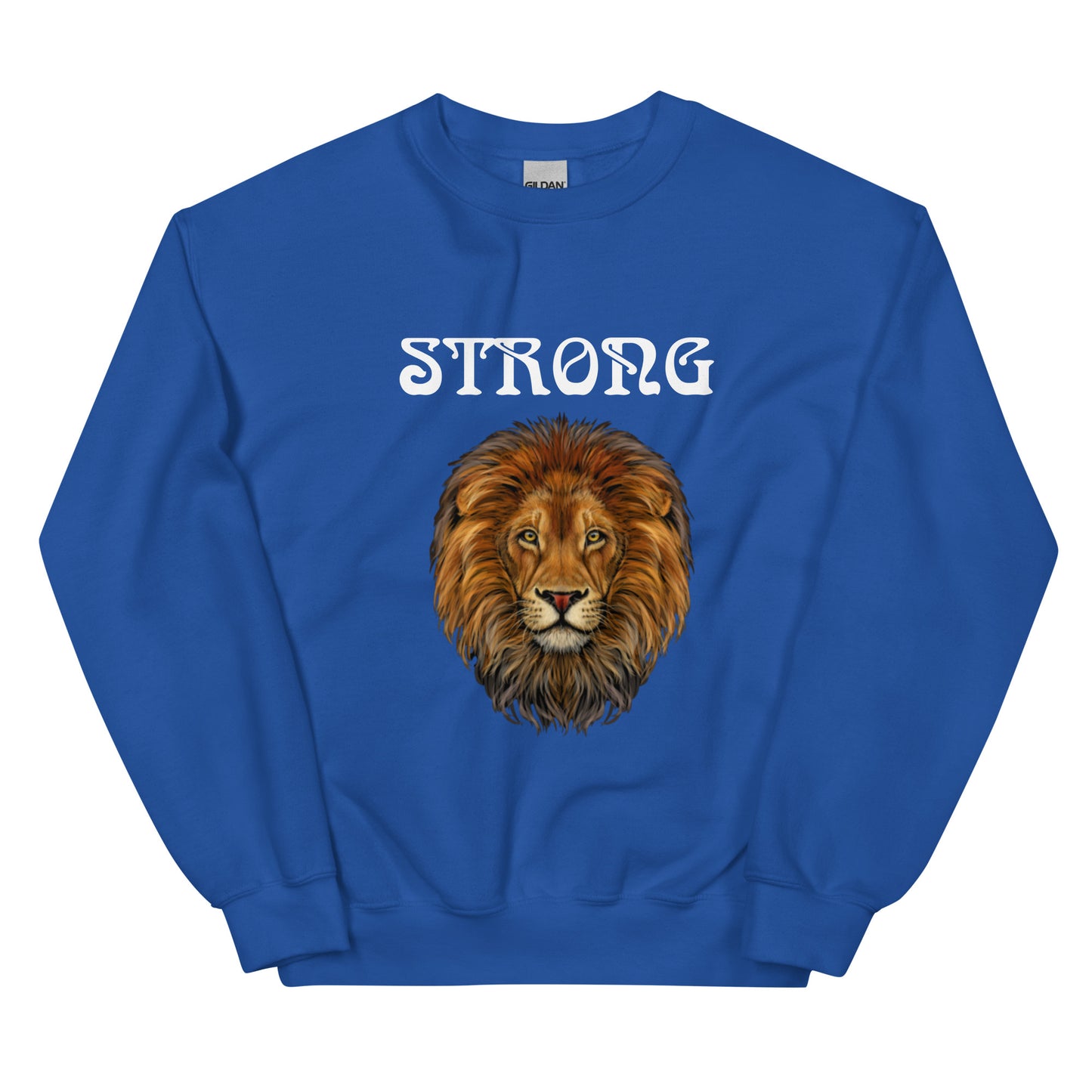 “STRONG”Unisex Sweatshirt W/White Font