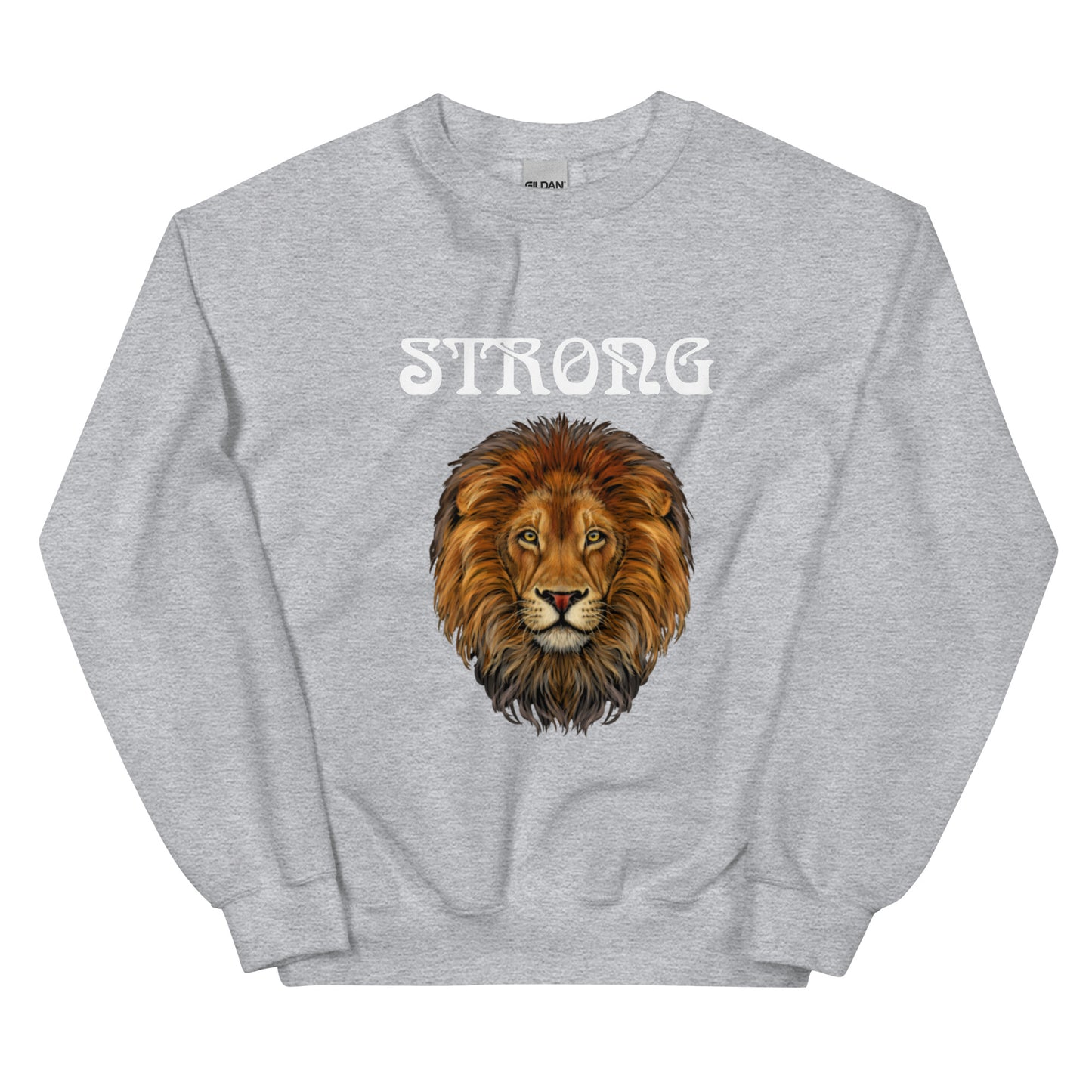 “STRONG”Unisex Sweatshirt W/White Font