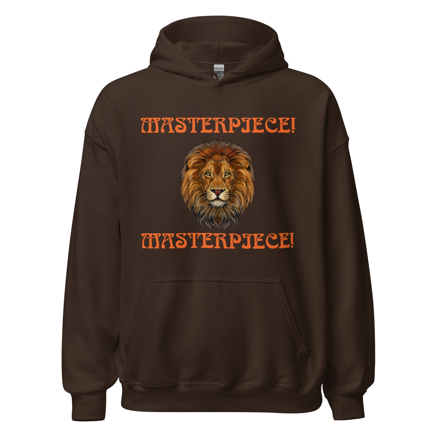 “MASTERPIECE!"Unisex Hoodie W/Orange Font