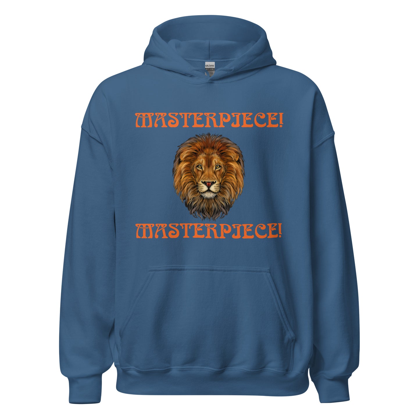 “MASTERPIECE!"Unisex Hoodie W/Orange Font